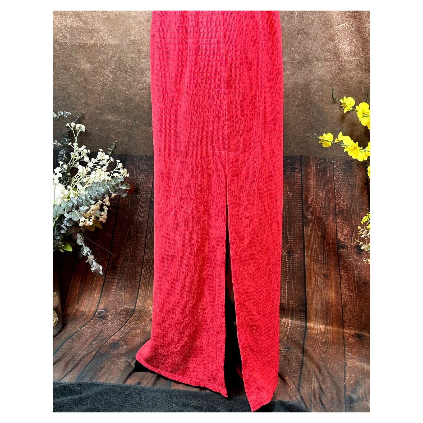 Michael Kors Michael Kors Geranium Smocked Maxi Dress Geranium S Size S / US 4 / IT 40 - 7 Thumbnail