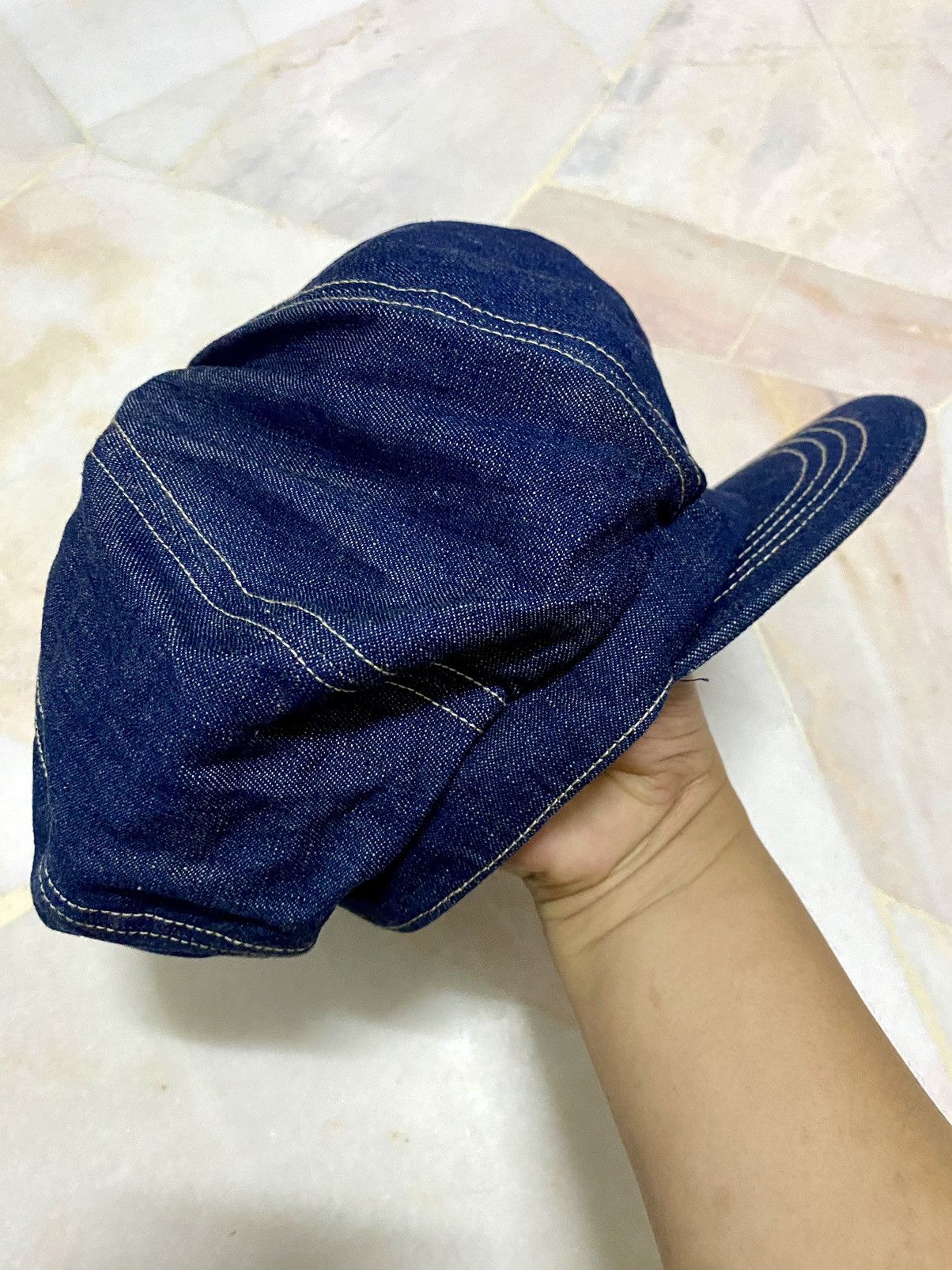 Neighborhood Neighborhood Blue denim newboys cap Size ONE SIZE - 6 Thumbnail