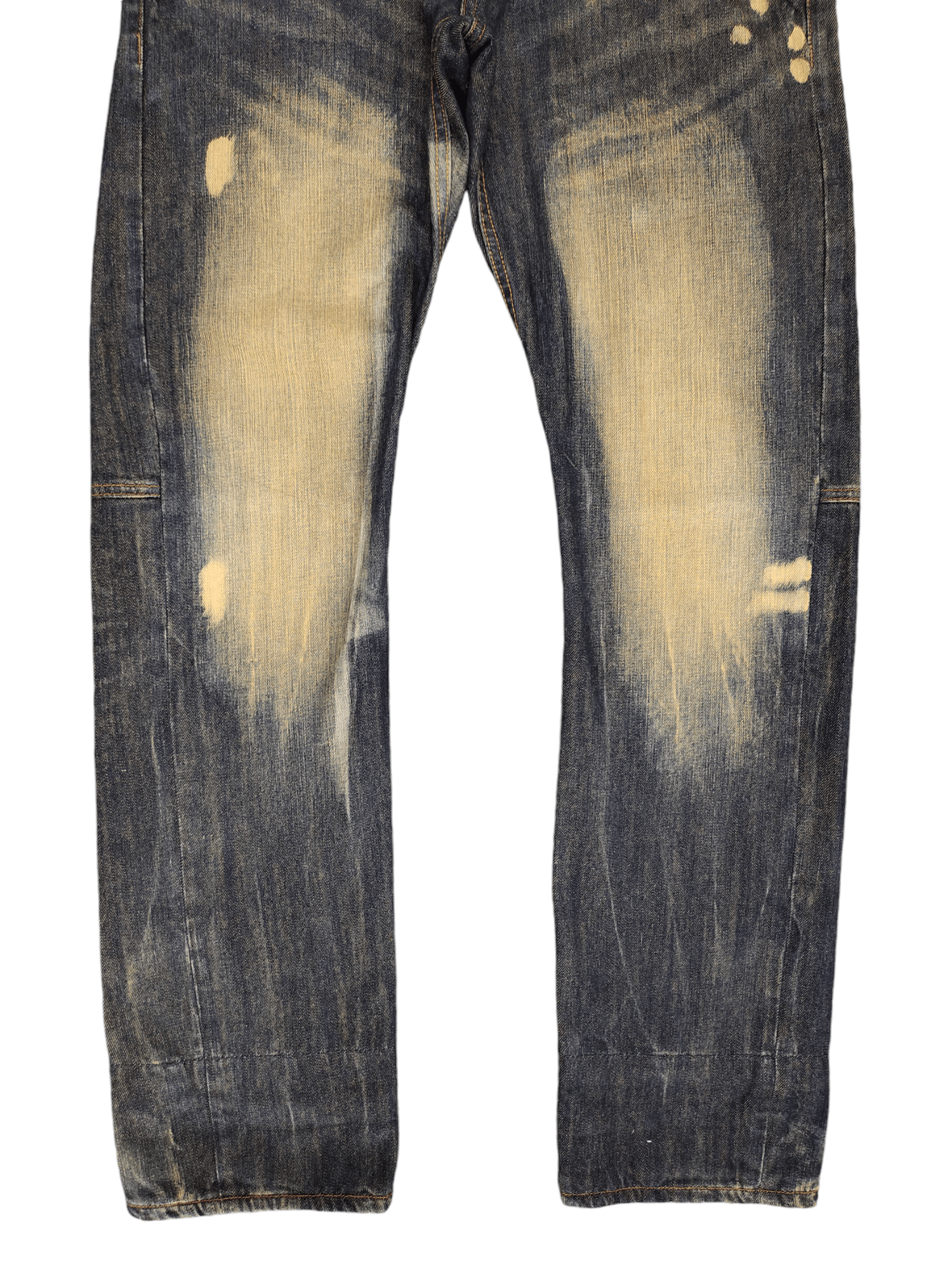 If Six Was Nine Japanese Memory Special Double Waist Jean Kapital Ppfm Style Size US 31 - 5 Thumbnail