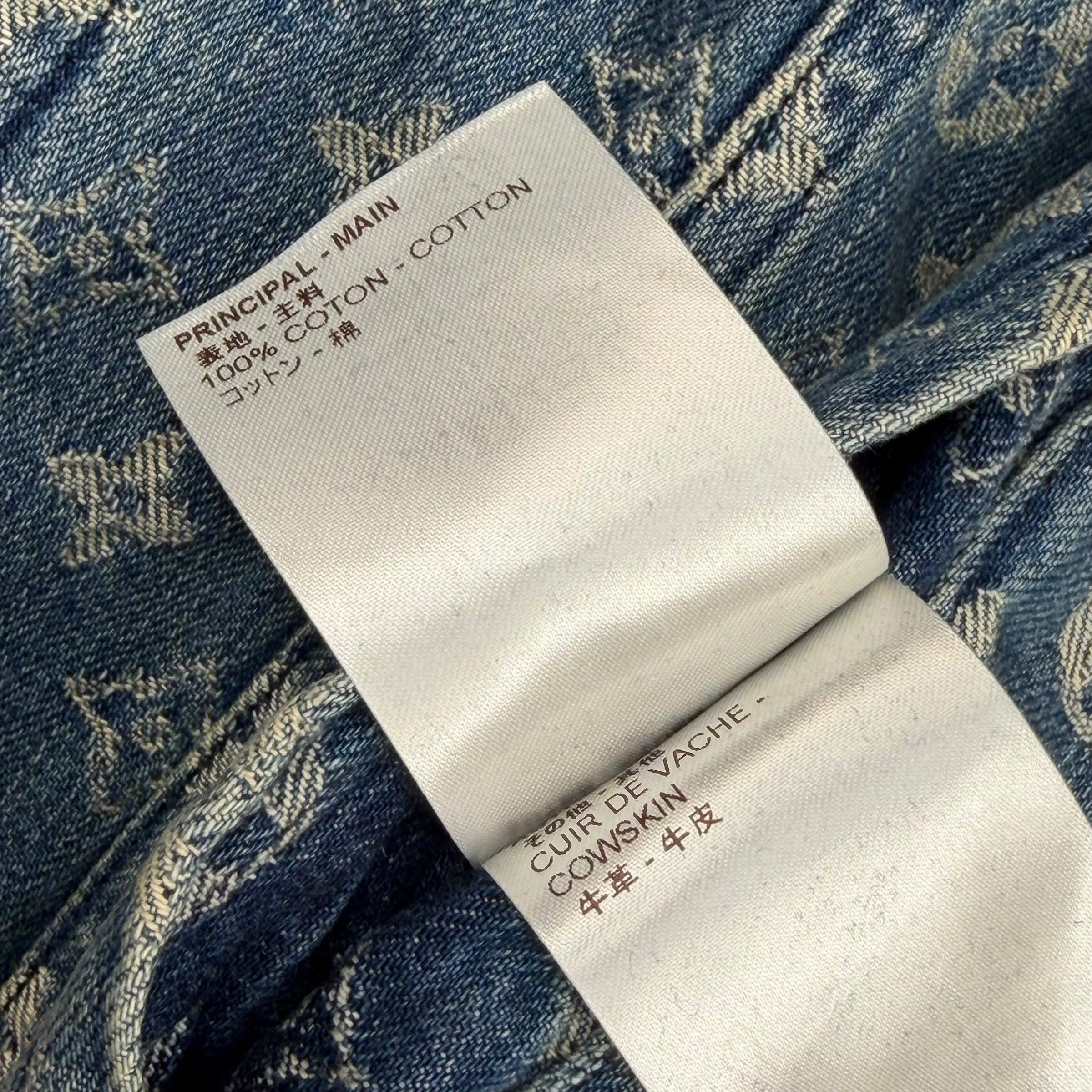Louis Vuitton Louis Vuitton x Supreme Monogram Denim Jacket 52 (L) Size US L / EU 52-54 / 3 - 8 Thumbnail