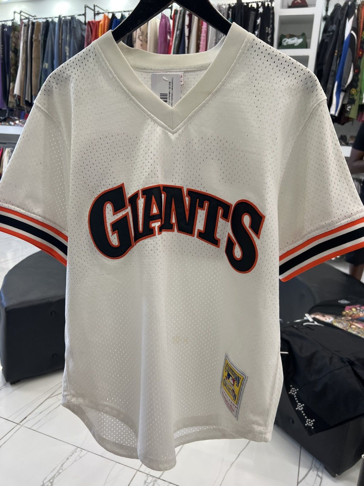 Mitchell & Ness Cooperstown Collection San Francisco Giants Jersey Size US M / EU 48-50 / 2 - 1 Thumbnail
