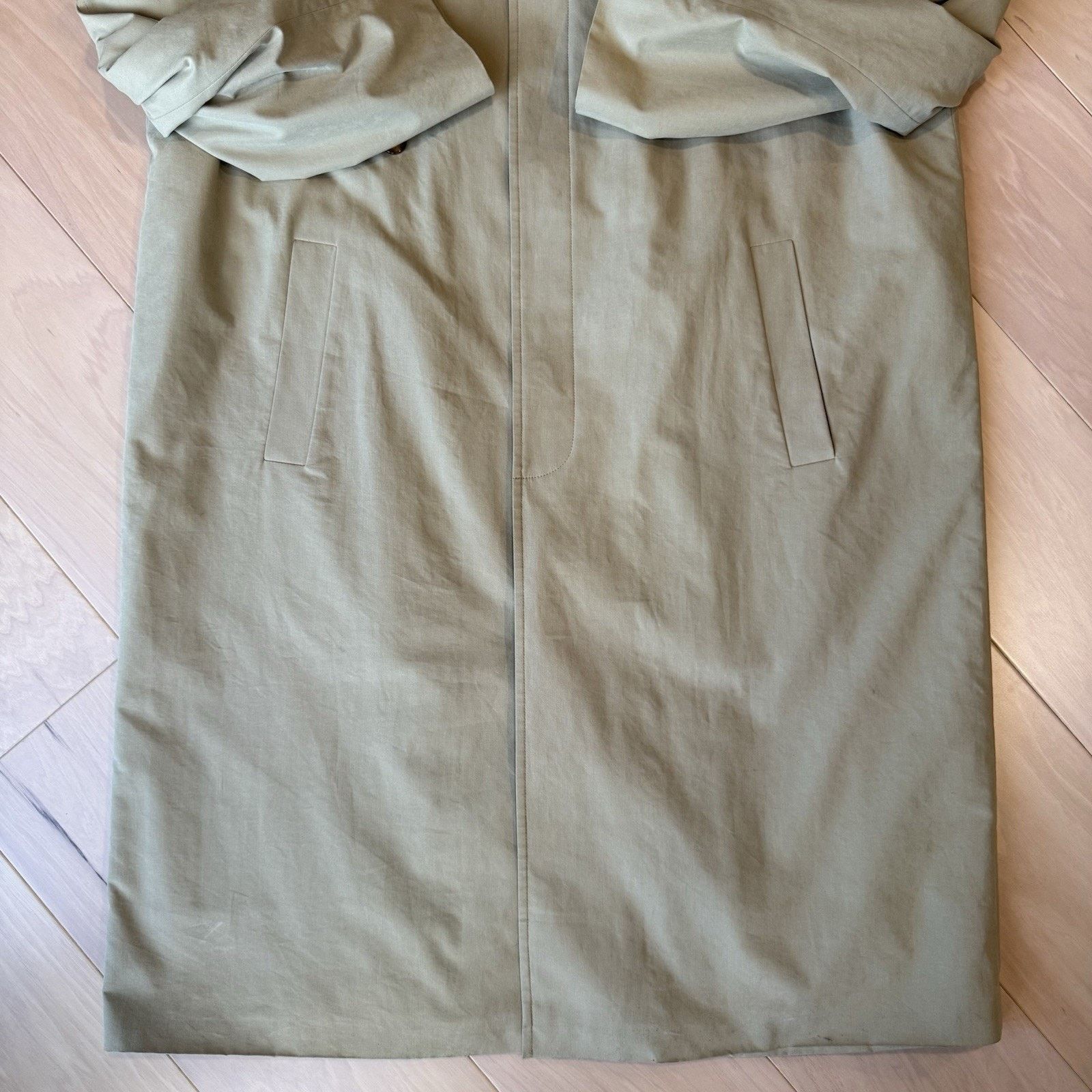 Polo Ralph Lauren Polo Ralph Lauren Trench Coat 46 Khaki Long Overcoat Winter Size US XXL / EU 58 / 5 - 5 Thumbnail