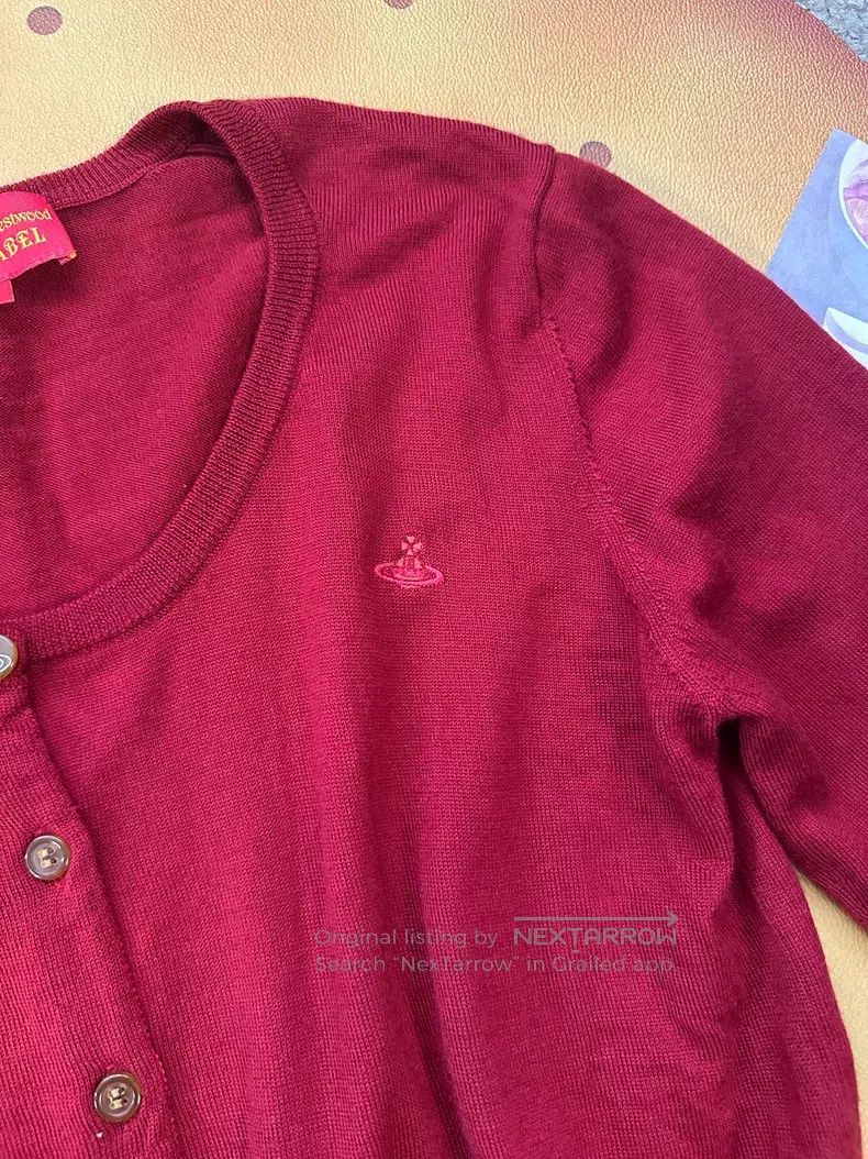 Vivienne Westwood Vivienne Westwood Red Label Saturn Embroidered Wool Cardig Size M / US 6-8 / IT 42-44 - 4 Thumbnail