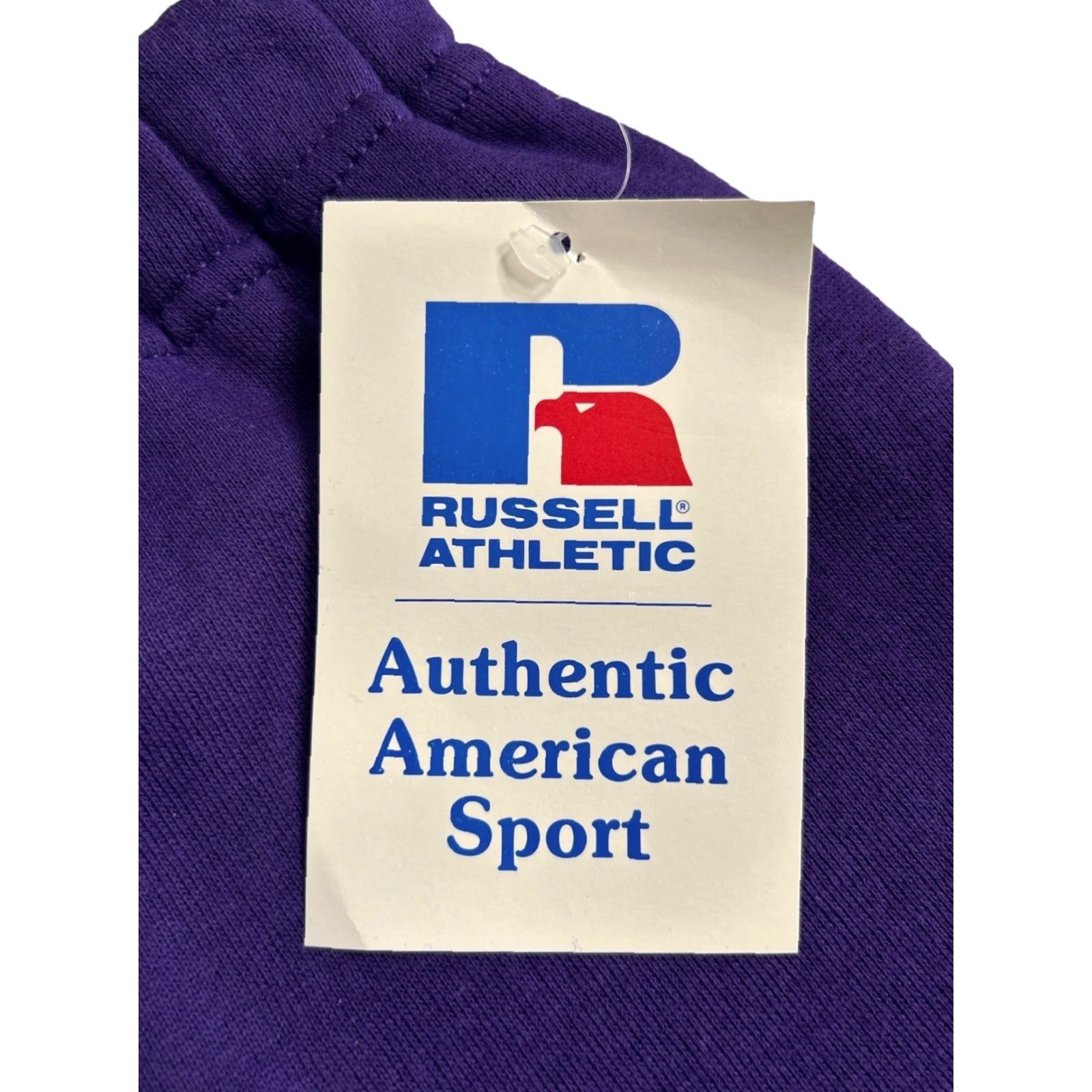 Russell Athletic VINTAGE Russell Athletic Sweatpants Mens XS Deadstock NWT 90s Made in USA Purple Sweatpants USA 1990s Men's XS Size US 27 - 3 Thumbnail