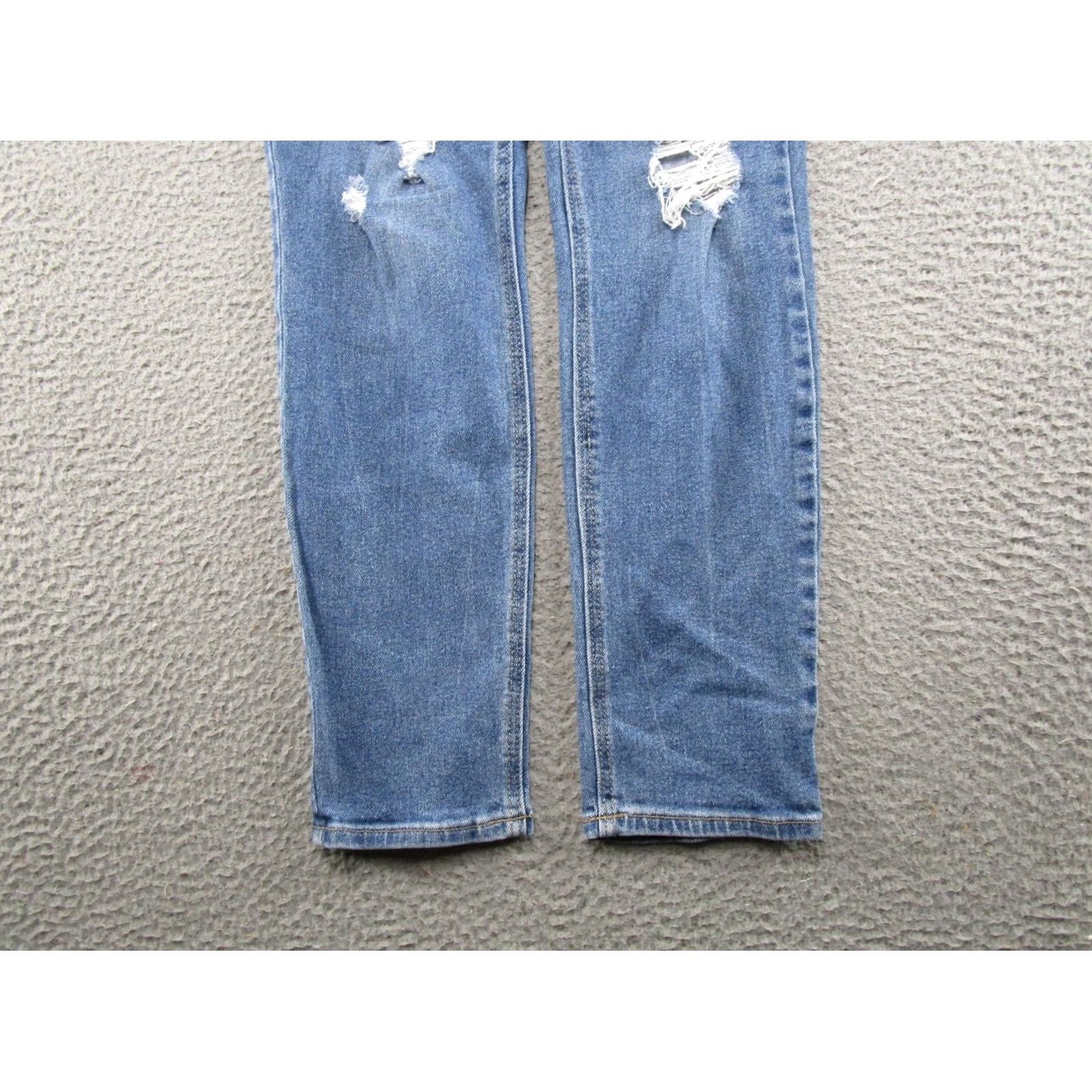 Old Navy Old Navy Denim Jeans Women Size 12 Skinny Stretch 5-Pocket Blue Denim Shirt? Size 34" / US 12 / IT 48 - 2 Thumbnail