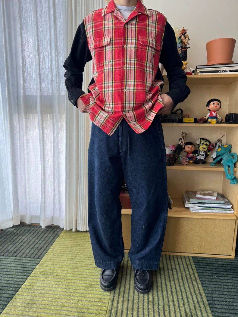 Y's Y's Plaid shirt Size US L / EU 52-54 / 3 - 9 Thumbnail
