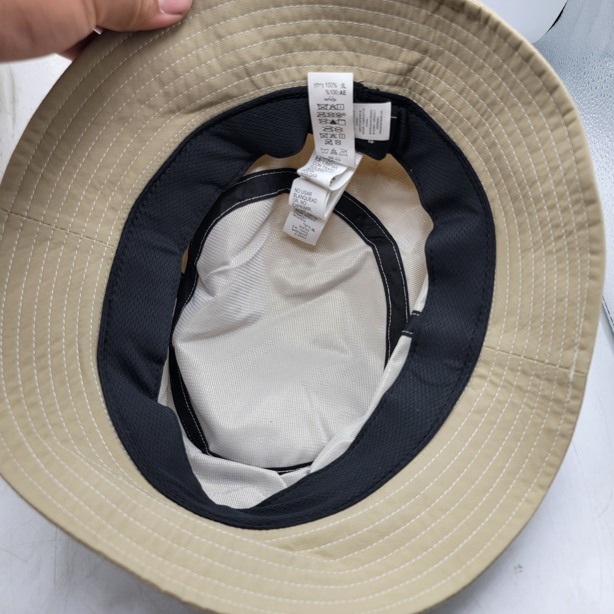 Billabong Billabong Jetty Mens Bucket Hat Beige Outdoor Summer Casual Size ONE SIZE - 7 Thumbnail