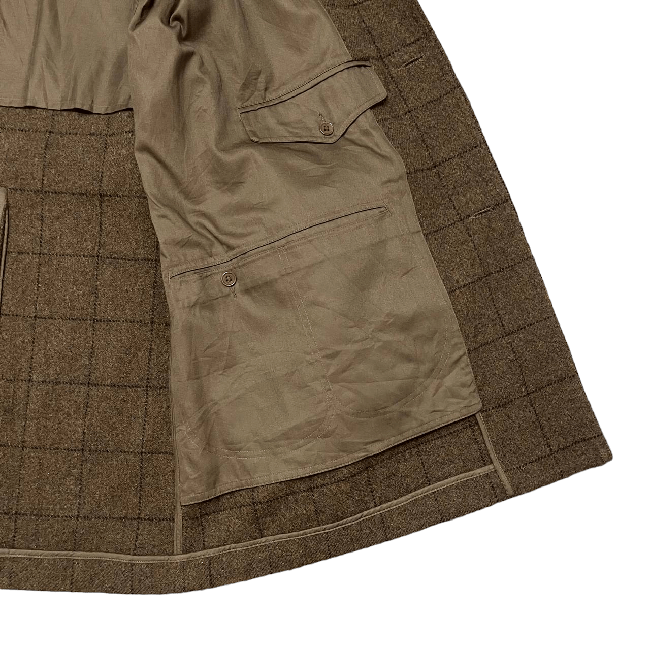 RRL Ralph Lauren Double RL RRL Ralph Lauren Wool Belted Overcoat Brown Size US L / EU 52-54 / 3 - 8 Thumbnail