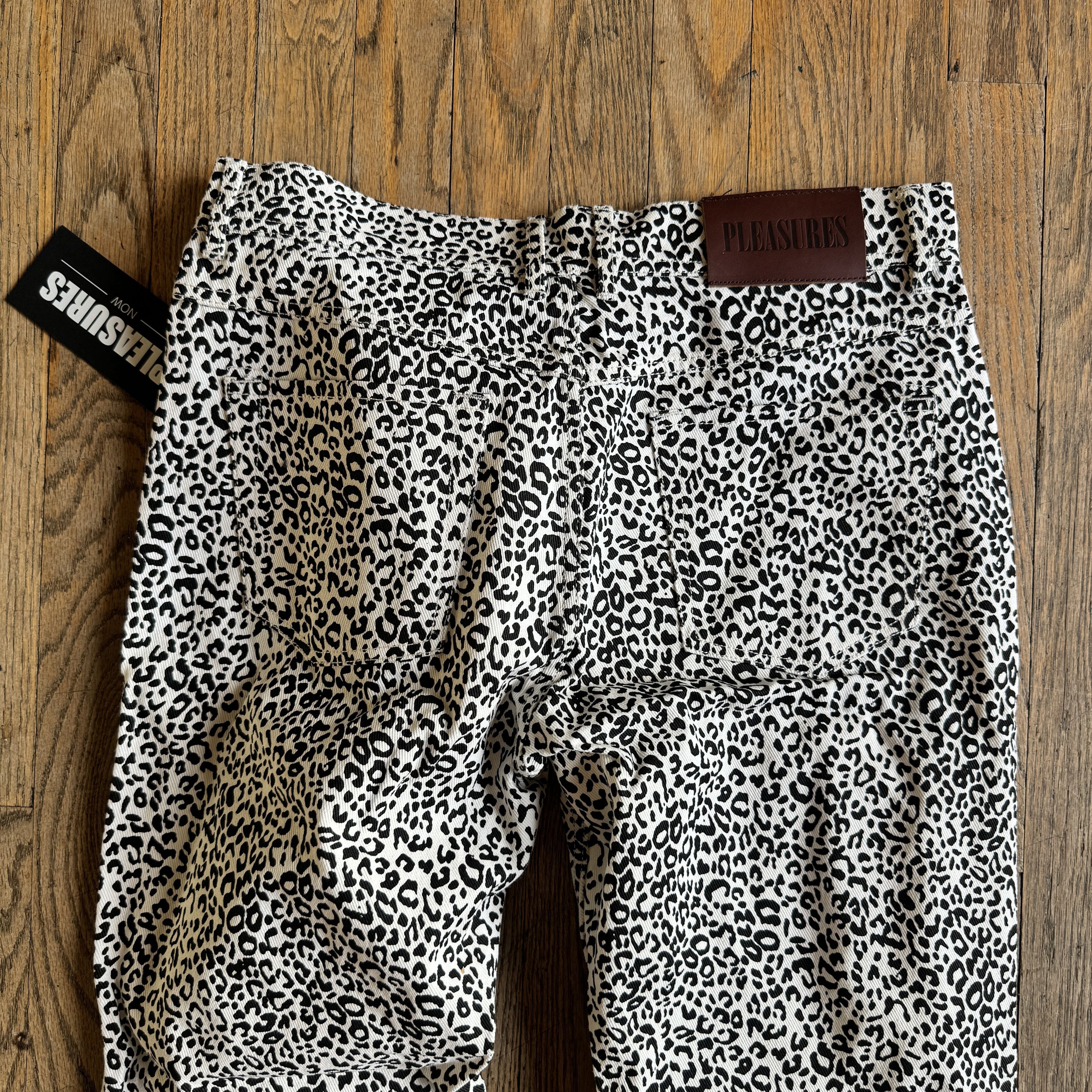 Pleasures Pleasures CRYSTAL CHEETAH DENIM PANT Size US 32 / EU 48 - 11 Thumbnail