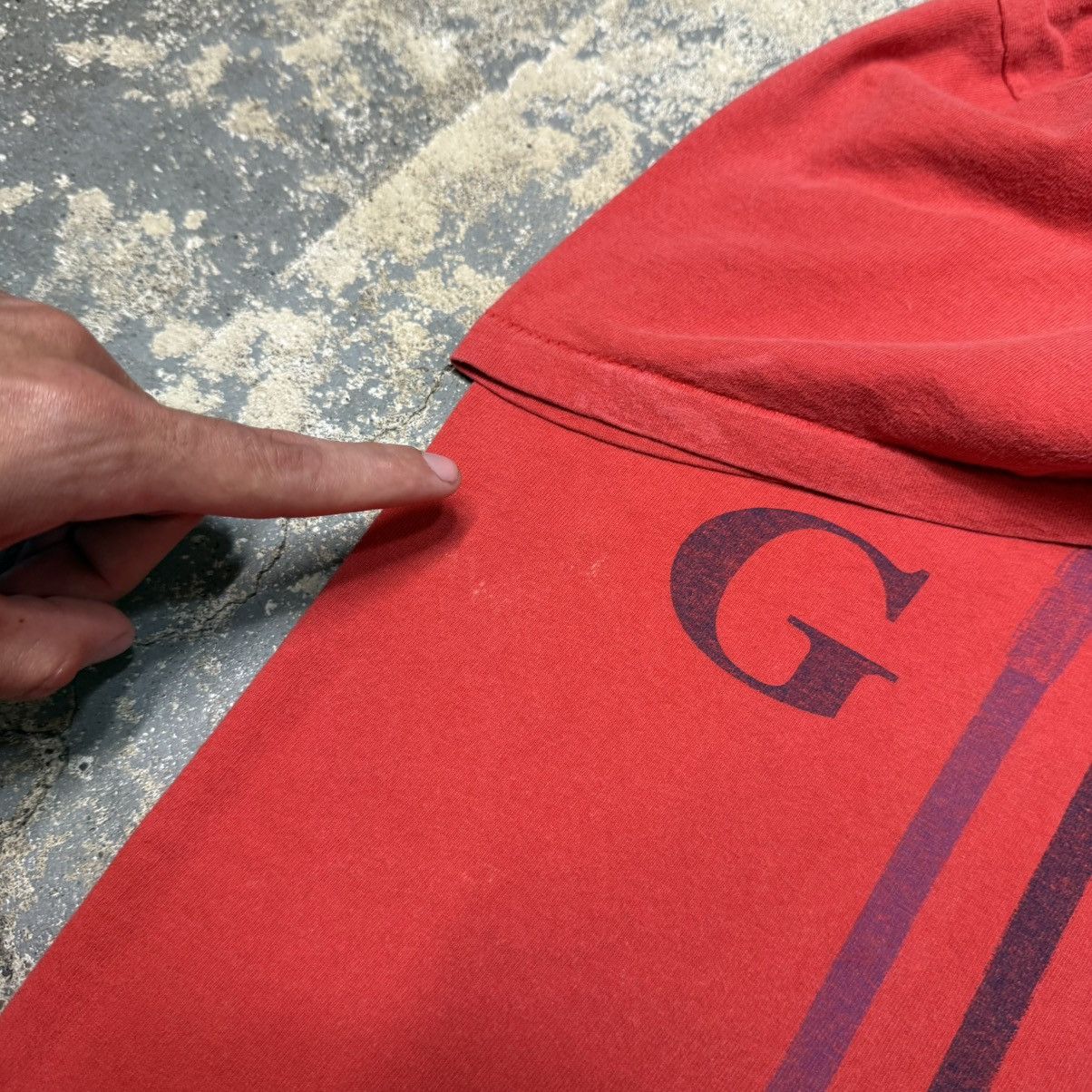 Vintage Vintage Golf All Over Front Big Graphic Red 90s Tshirt Size US L / EU 52-54 / 3 - 5 Thumbnail
