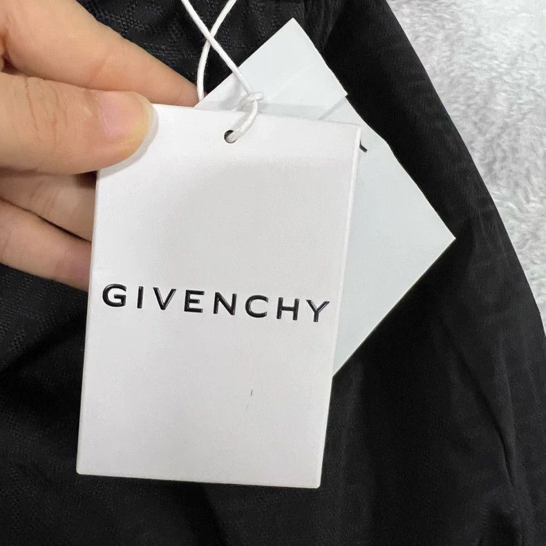 Givenchy Givenchy Size46 Black Jacquard Logo Printed Trousers Size US 28 / EU 44 - 5 Thumbnail