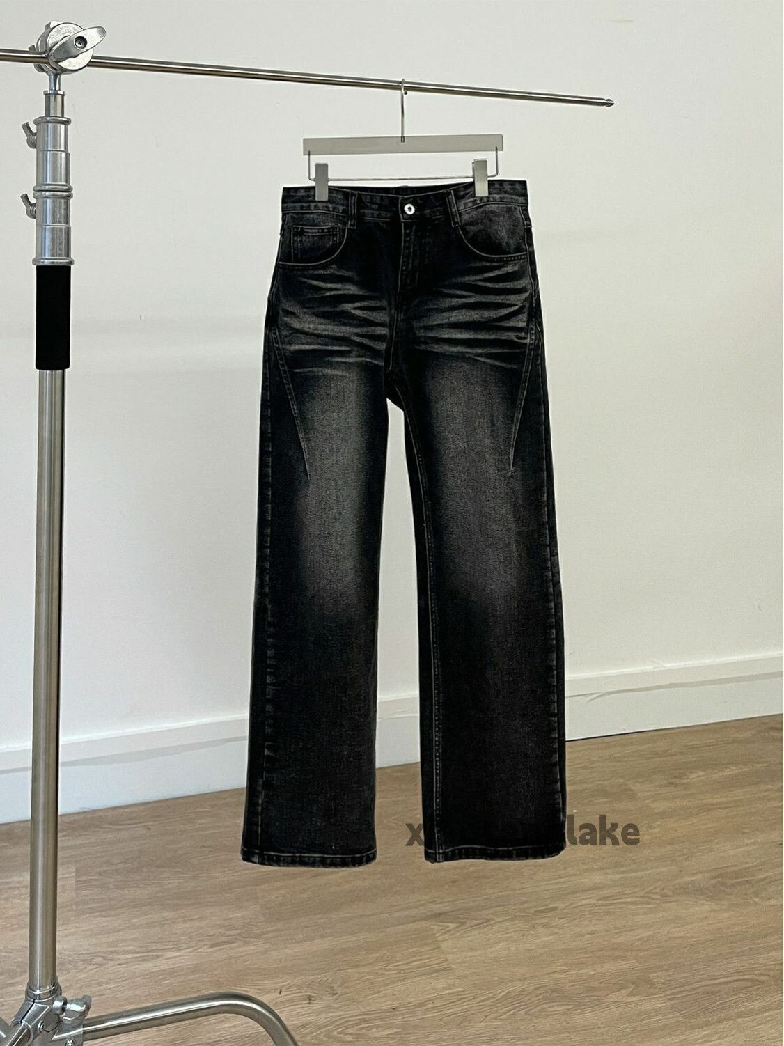Jean × Vintage washed faded cleanfit yuppie loose baggy jeans Size US 32 / EU 48 - 4 Thumbnail