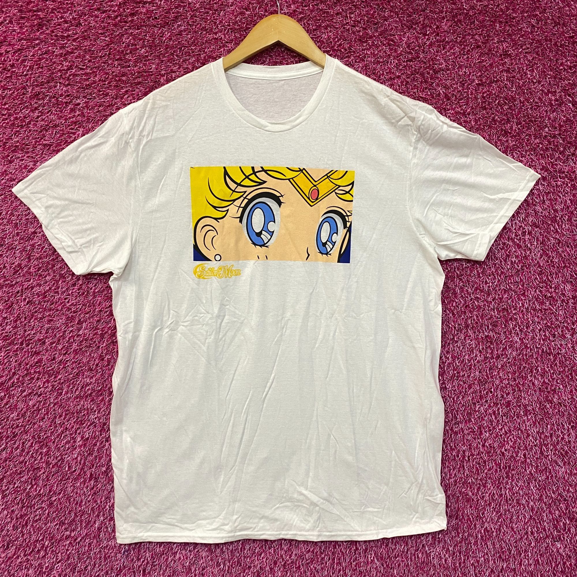 Anime Sailor Moon Pretty Guardian Glimmering Eyes Anime T-Shirt L Size US L / EU 52-54 / 3 - 1 Thumbnail