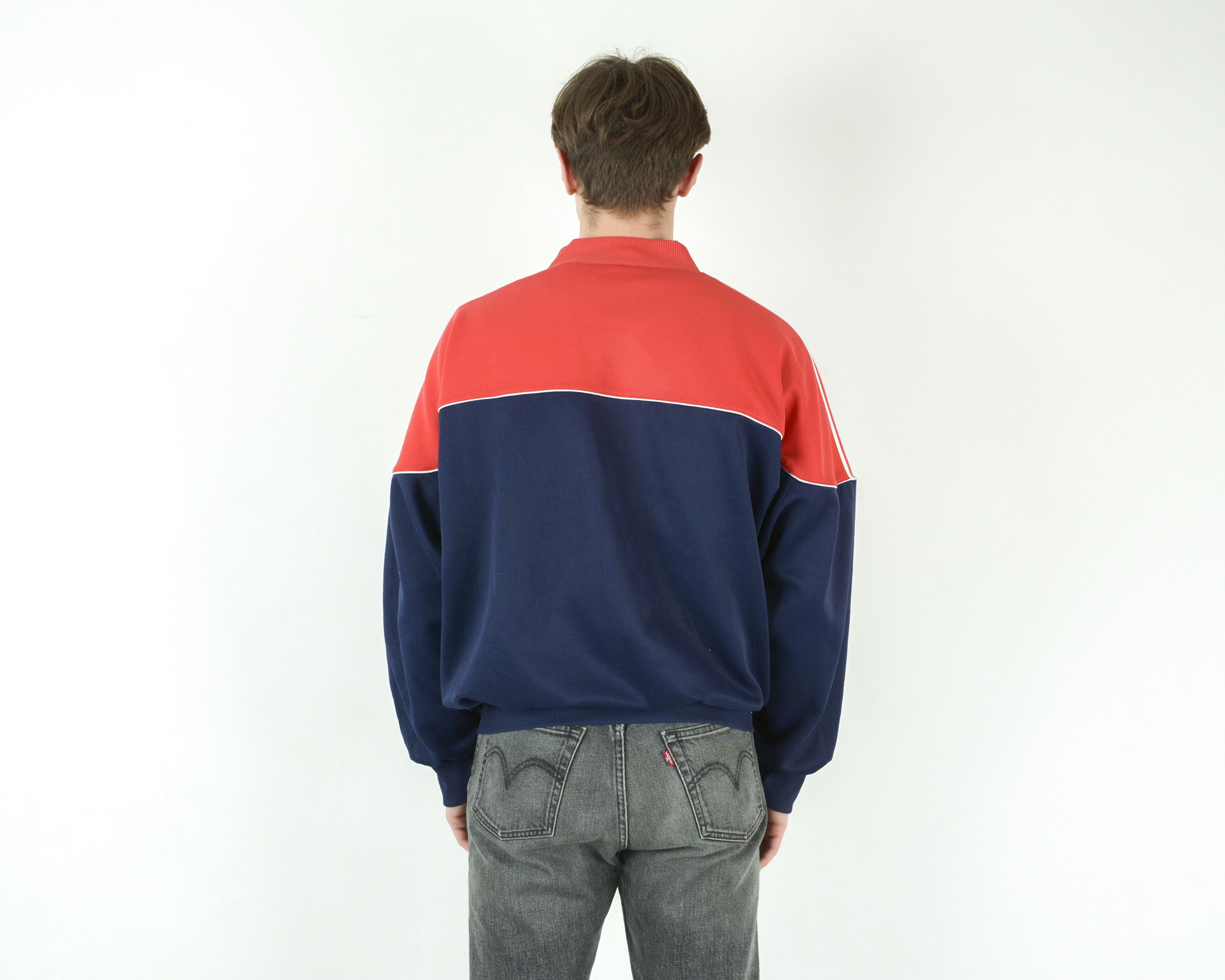 Adidas 80's Jacket Tracksuit Top Sweatshirt Running Sports Jumper Size US M / EU 48-50 / 2 - 5 Thumbnail