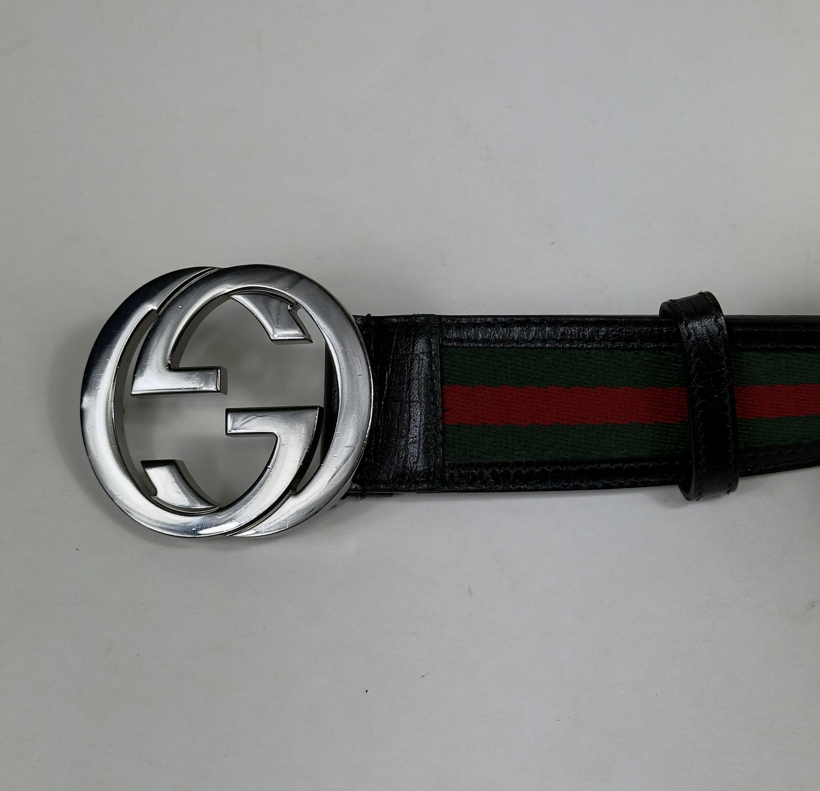 Black green red Gucci shops web Size 95