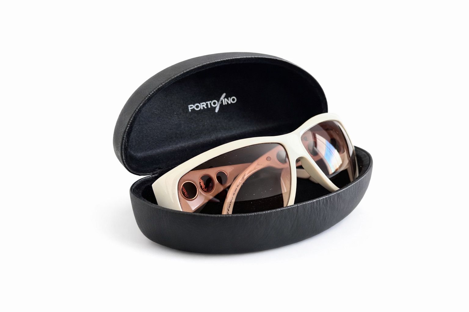 Yves Saint Laurent Vintage Saint Laurent YSL 6112/S White Oversized Sunglasses Size ONE SIZE - 8 Thumbnail