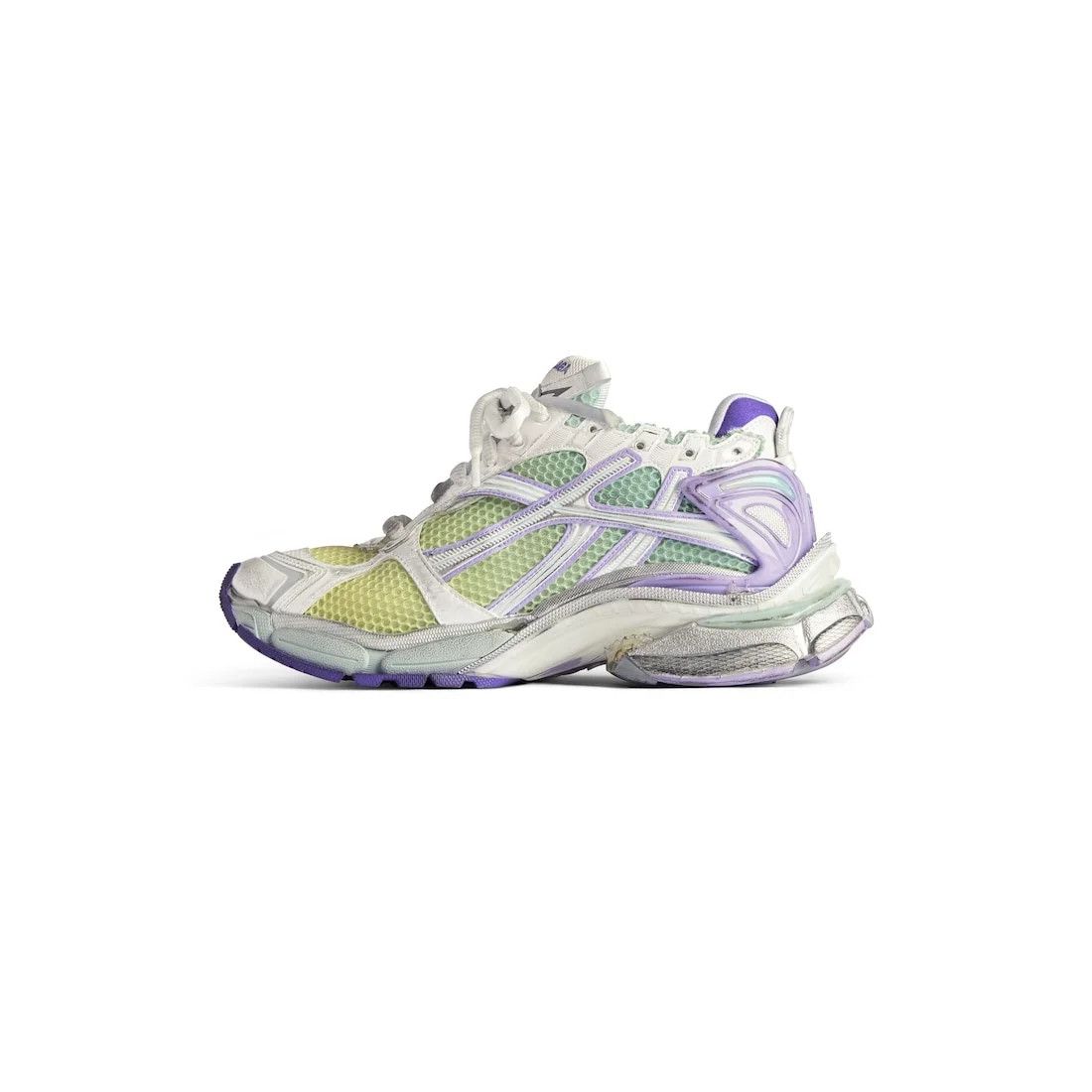 Balenciaga o1tr1nto0526 Runner Gradient Sneakers in Multicolor Size US 12 / EU 45 - 2 Thumbnail