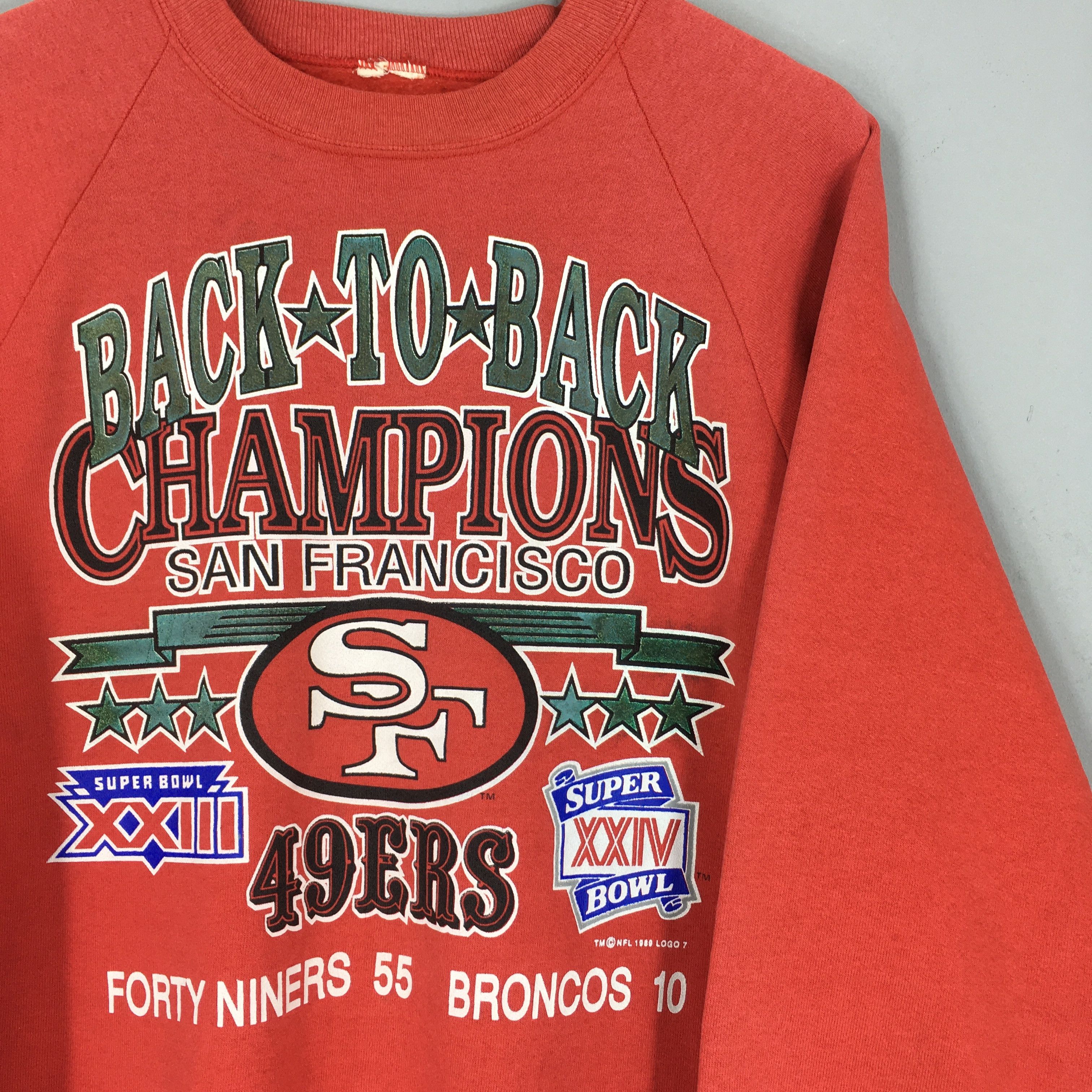 NFL × Vintage Vintage 90s San Francisco 49ers NFL Sweatshirt Large Size US L / EU 52-54 / 3 - 2 Thumbnail