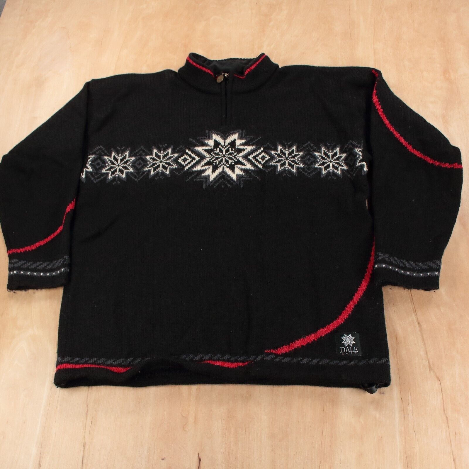 Veste En Laine Dale Of Norway Motif Géométrique - Taille L - Occasion Très Bon état