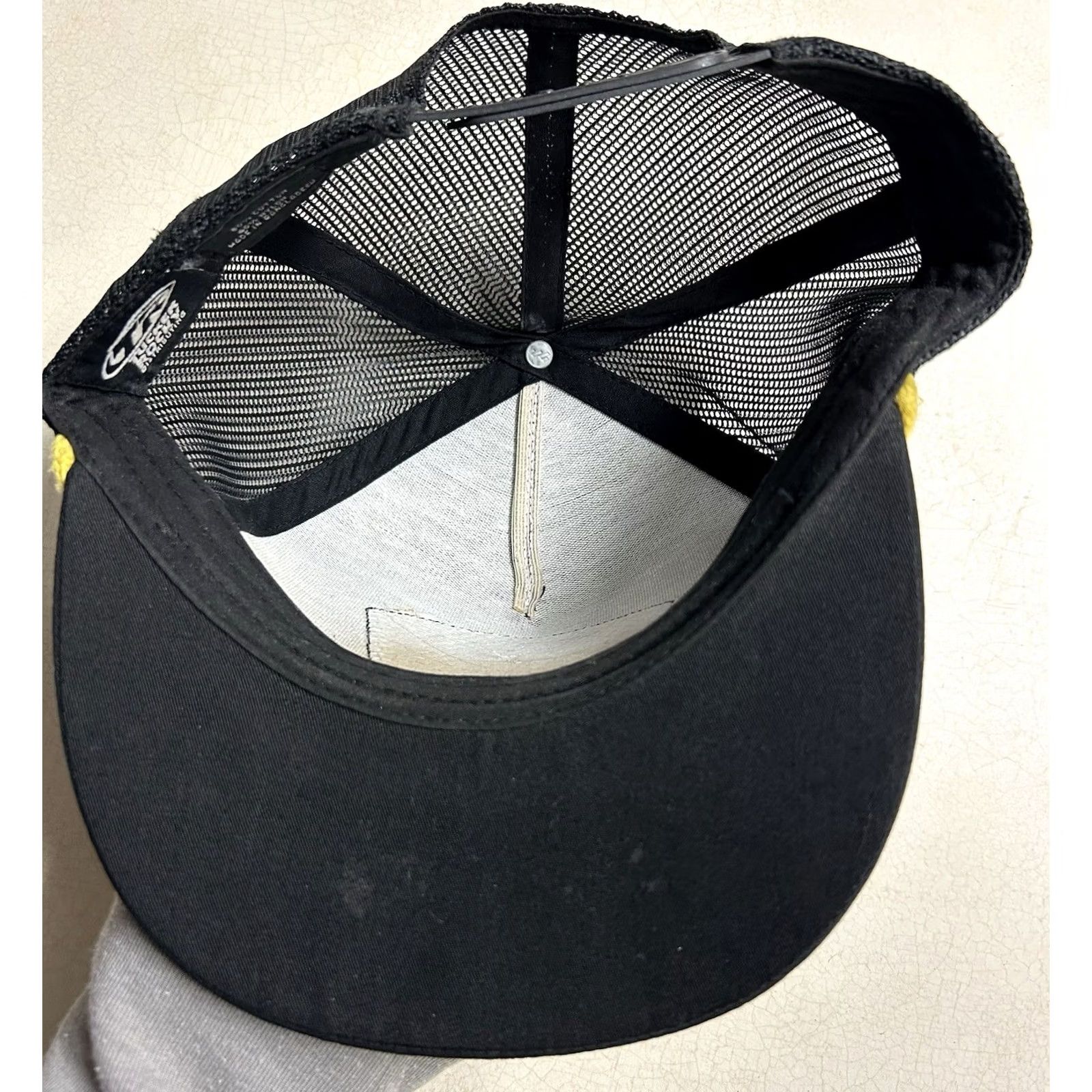 Roper VINTAGE Rare Rockstar Energy Drink Captain Snapback Rope Hat Patch Black/Gold 2014 Men's Hat Snapback Rope Cap Black/Gold 2014 Mens Size ONE SIZE - 6 Thumbnail