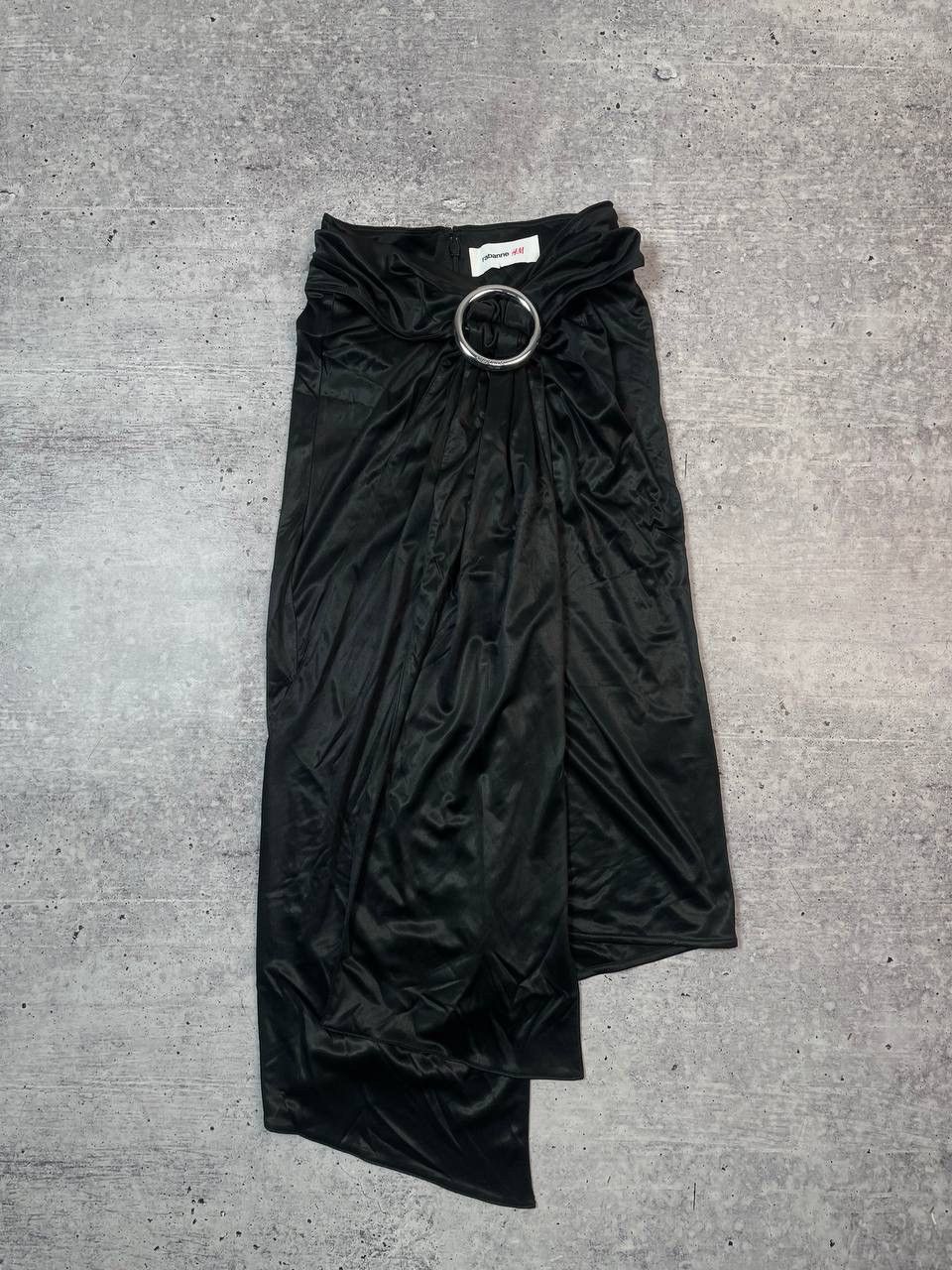 H&M × Paco Rabanne Paco Rabanne H&M Buckle Details Maxi Skirt Y2K Size 25" / US 0 / IT 36 - 1 Thumbnail