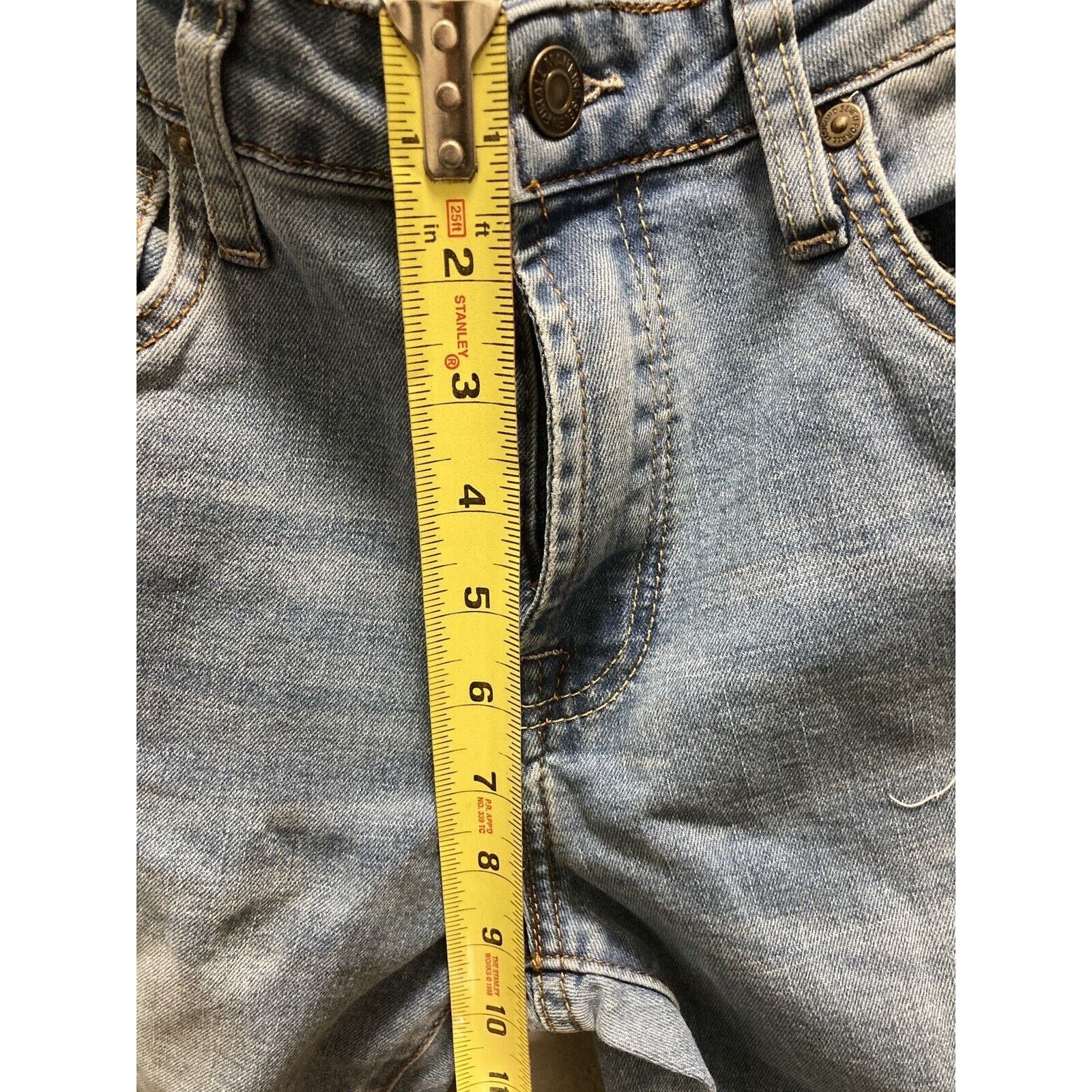 7 For All Mankind 7 FOR ALL MANKIND SLIMMY Denim Jeans Boy Size 16 Distressed Size 38" / US 16 / IT 52 - 7 Thumbnail