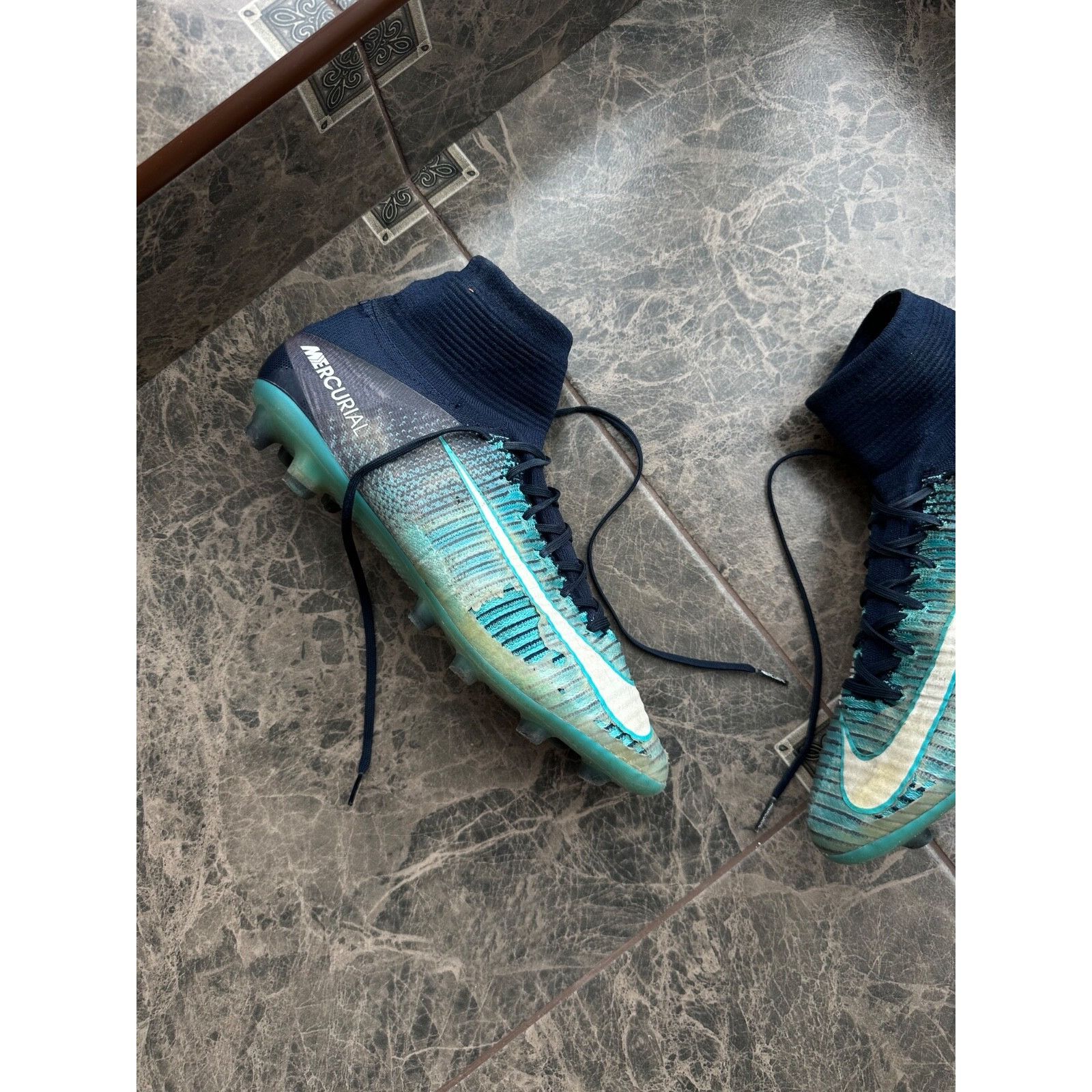 Nike Nike Mercurial Superfly AG-Pro Men’s Boots Cleats 831955-414 Size US 10 / EU 43 - 3 Thumbnail
