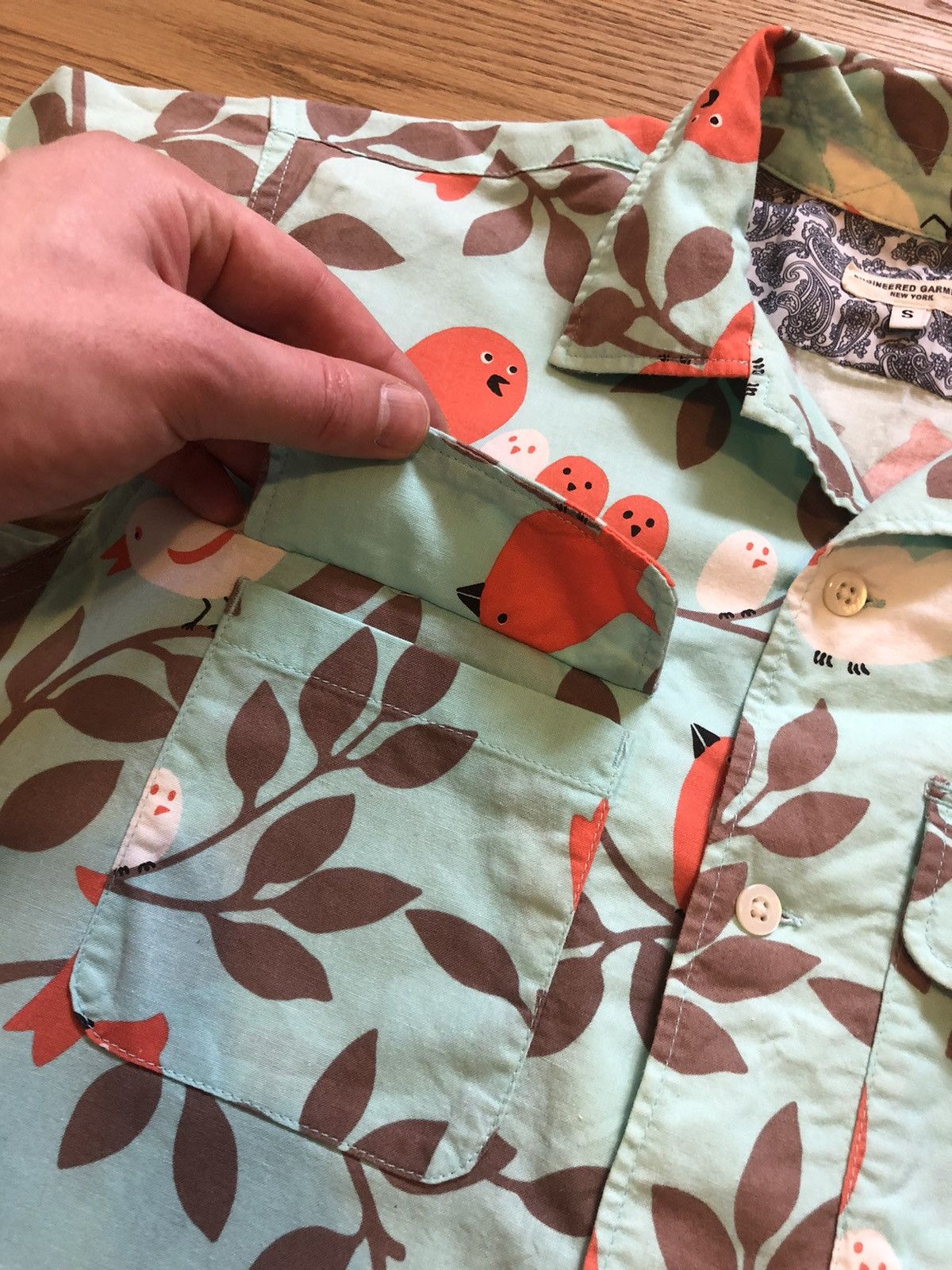 Engineered Garments Engineered garments printed shirt Size US S / EU 44-46 / 1 - 5 Thumbnail