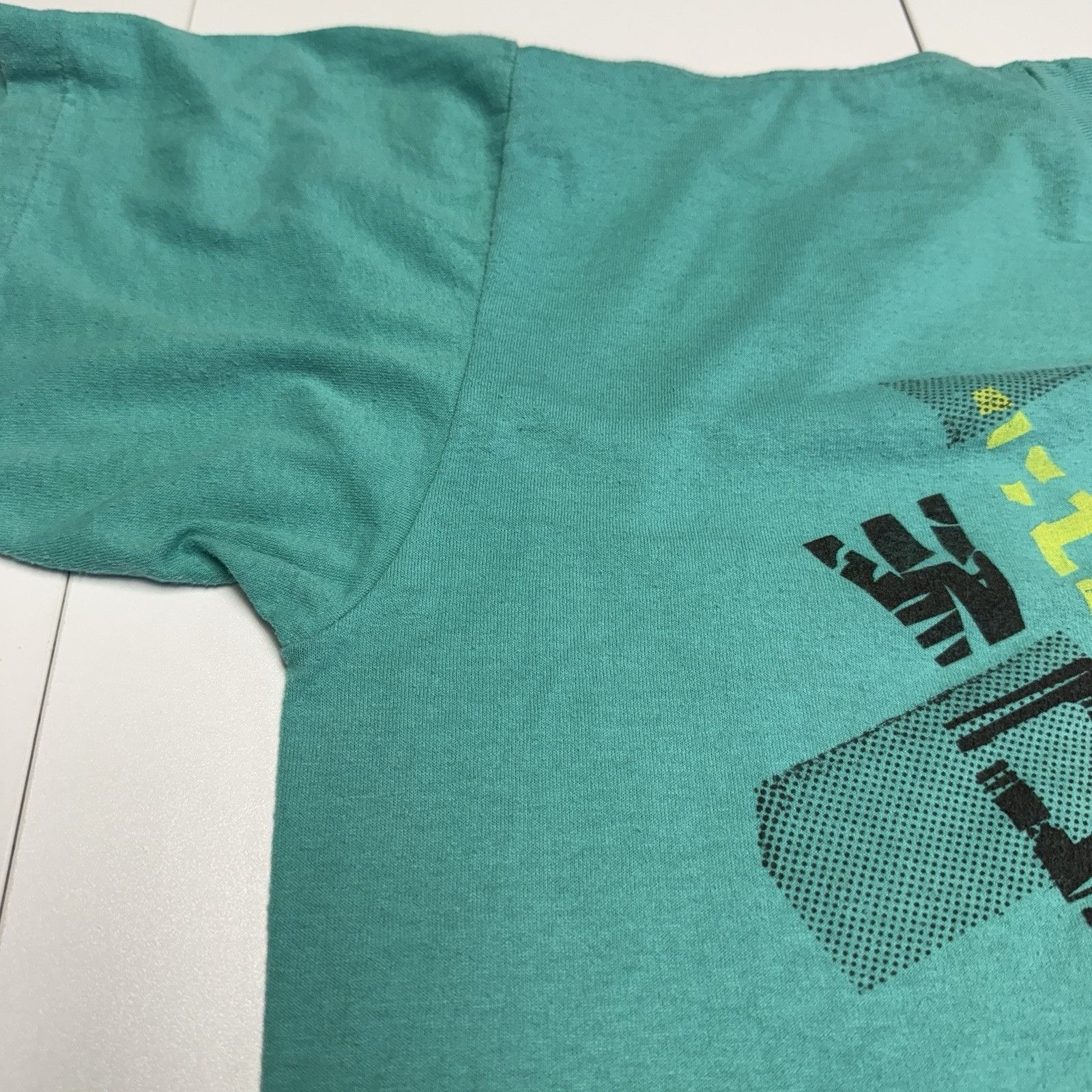 Vintage Vintage 90s Wave Round Surf T Shirt Mens XL Teal Woody Car S Size US XL / EU 56 / 4 - 5 Thumbnail