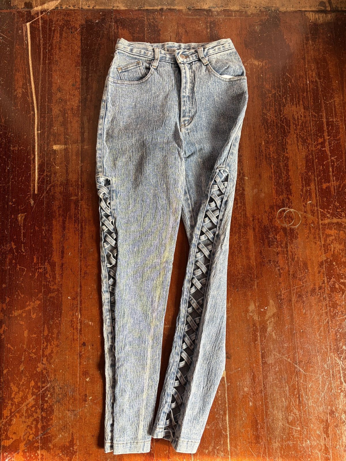 Other FREDERICK’S OF HOLLYWOOD 70’s-80’s HIGH WAIST JEANS Size 24" / US 00 / IT 34 - 1 Thumbnail