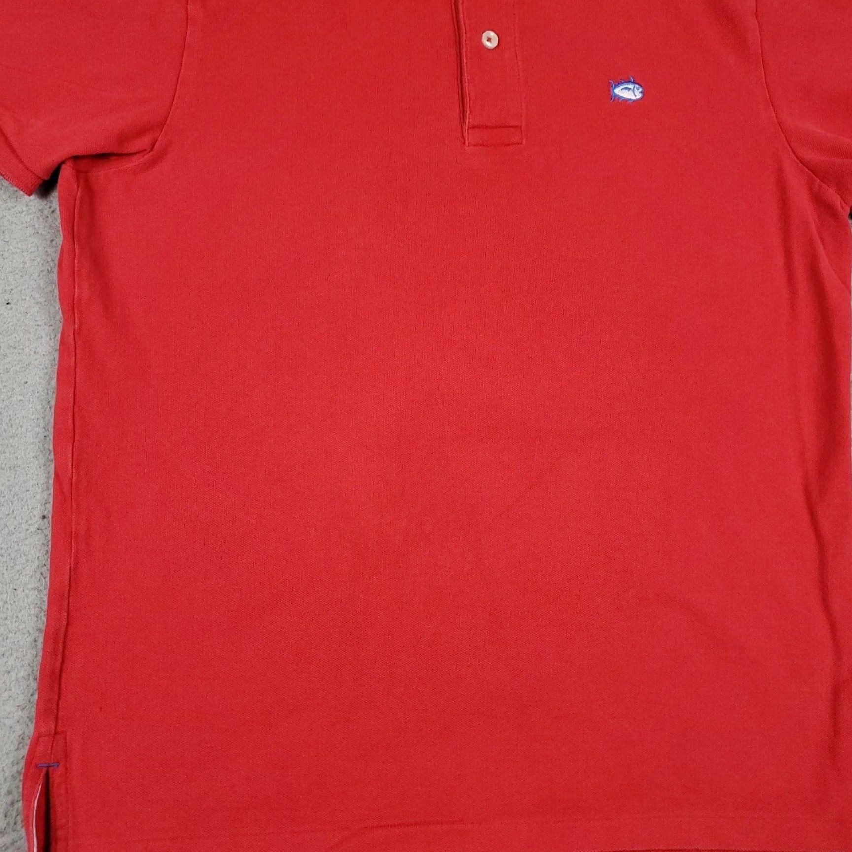 Southern Tide VINTAGE Southern Tide Polo Shirt Men Short Sleeve Size M Red Solid Button Collar 100% Cotton Size US M / EU 48-50 / 2 - 4 Thumbnail