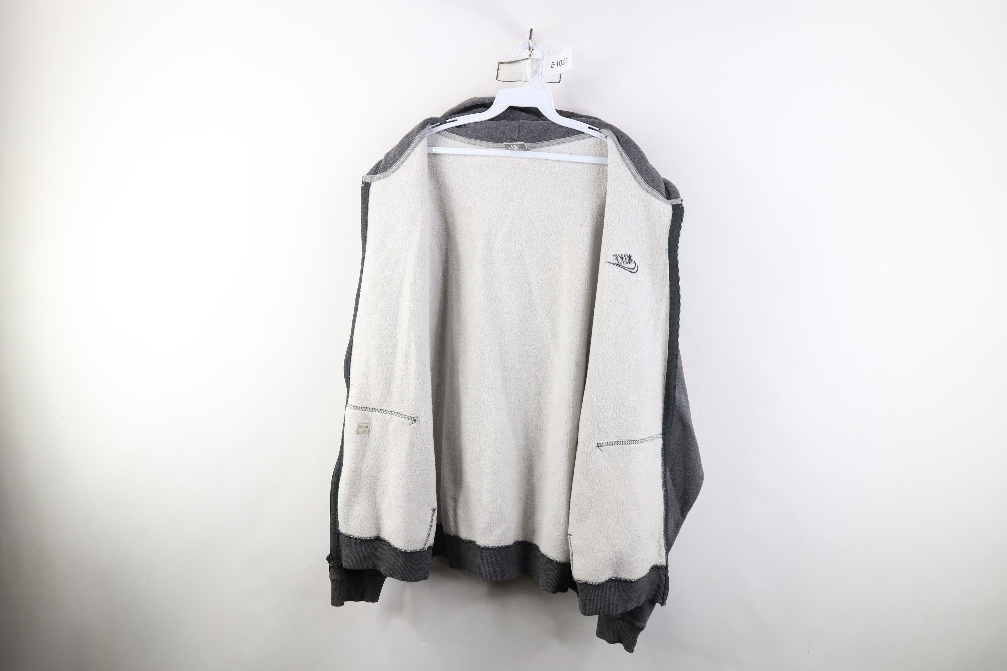 Nike Vintage Y2K Nike Mini Swoosh Heavyweight Full Zip Hoodie Size US XL / EU 56 / 4 - 11 Thumbnail