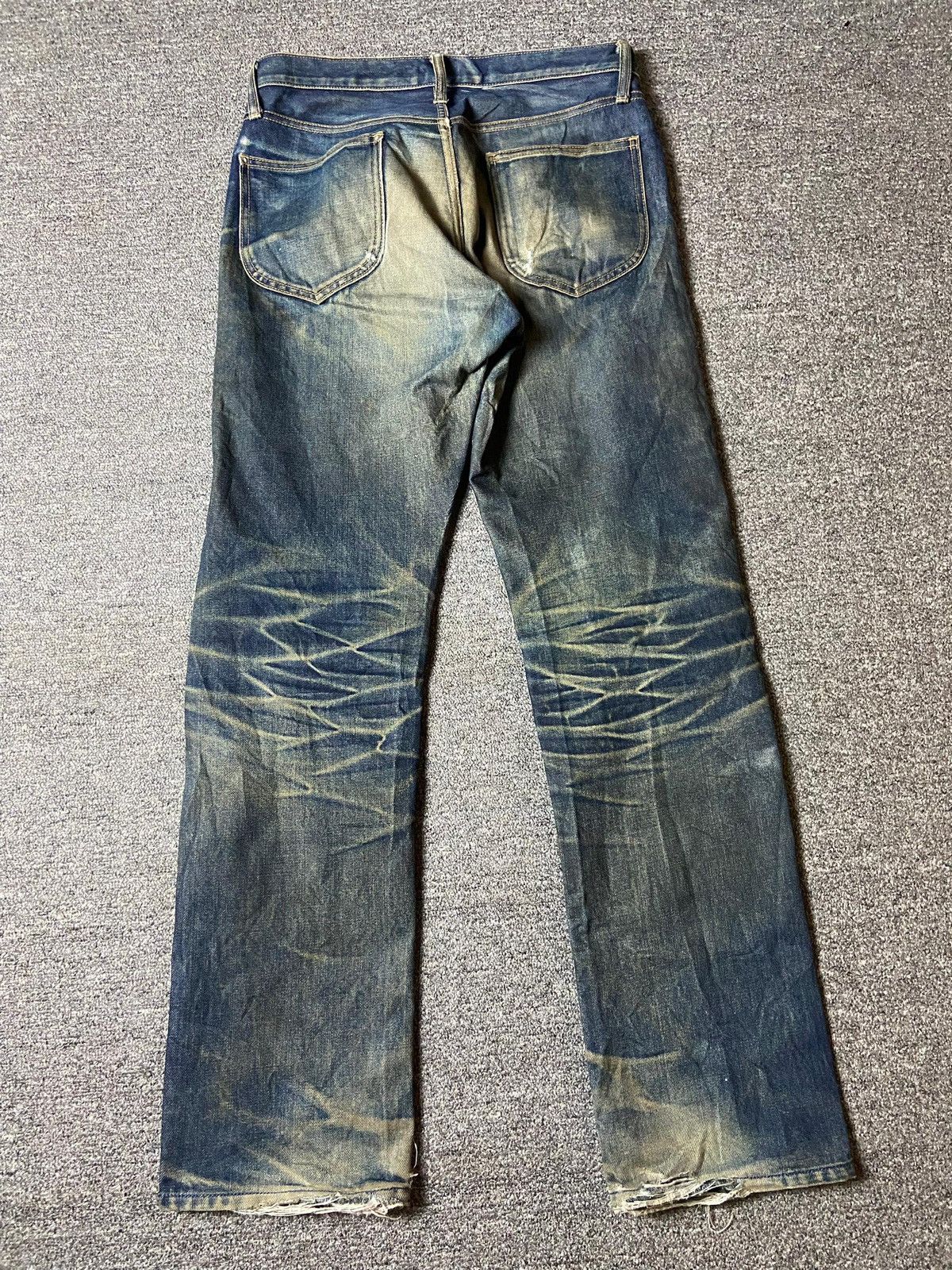 R.Newbold × Vintage R.Newbold Brand Distressed Denim Jeans (122) Size US 30 / EU 46 - 5 Thumbnail