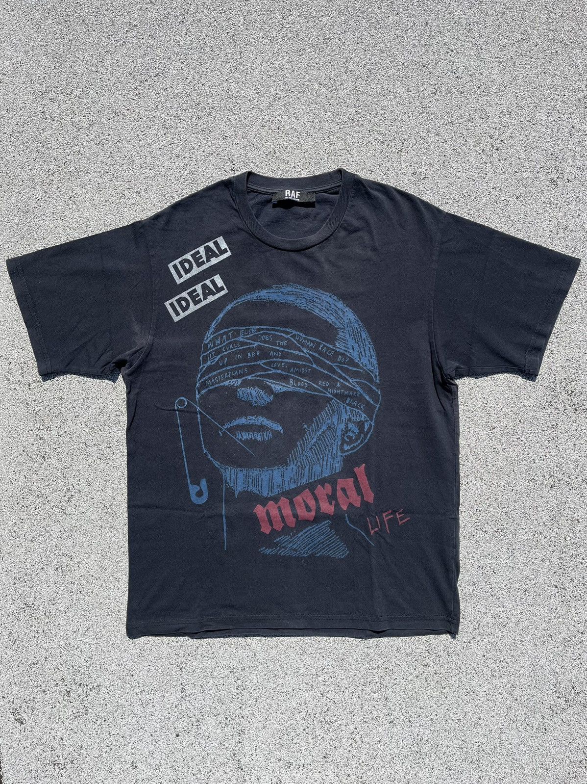 Raf Simons AW06 RAF by Raf Simons Moral Life T-Shirt Size US S / EU 44-46 / 1 - 1 Thumbnail