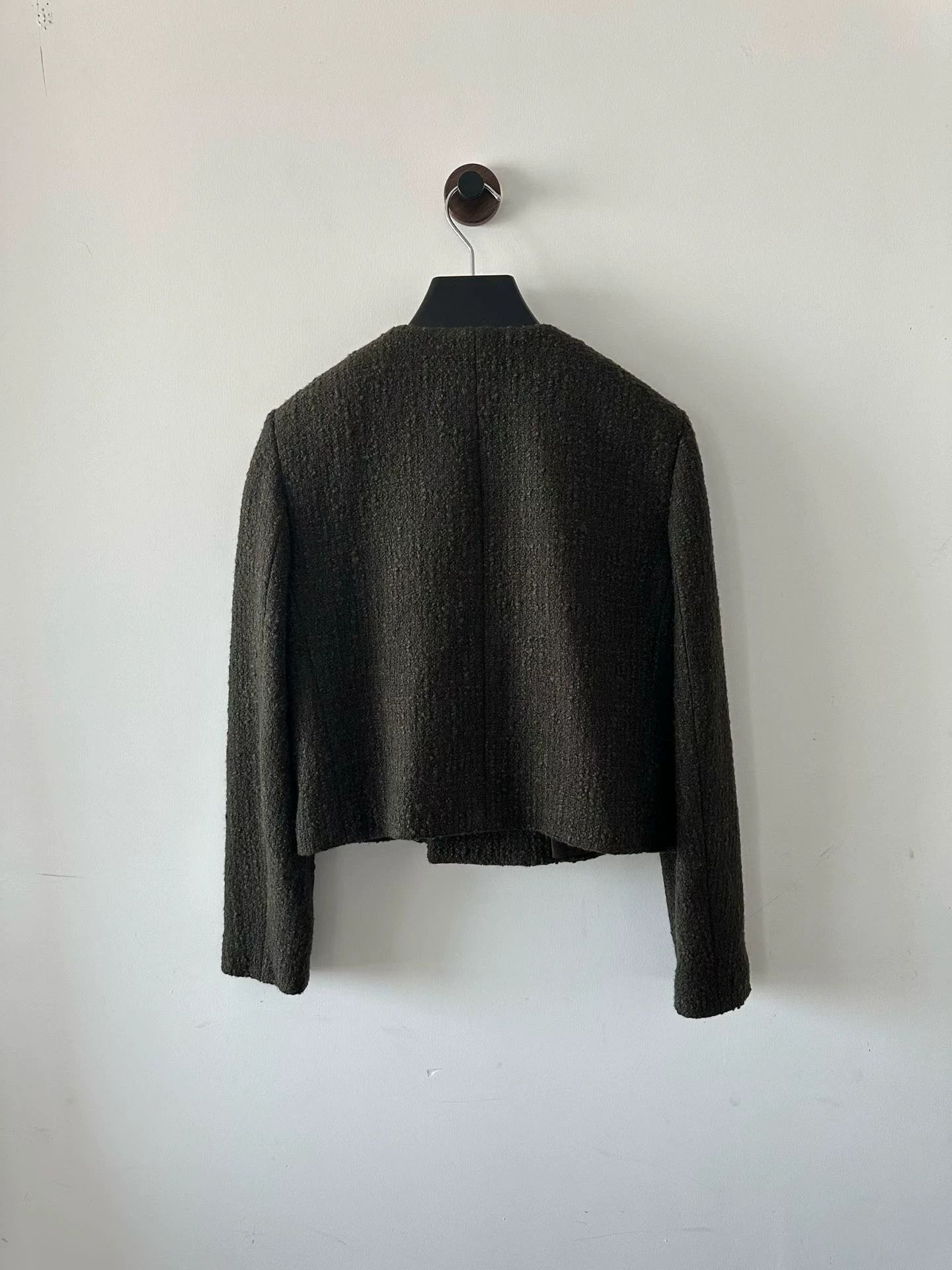 Celine Celine dark green double-breasted blazer 36 Size XS / US 0-2 / IT 36-38 - 2 Thumbnail