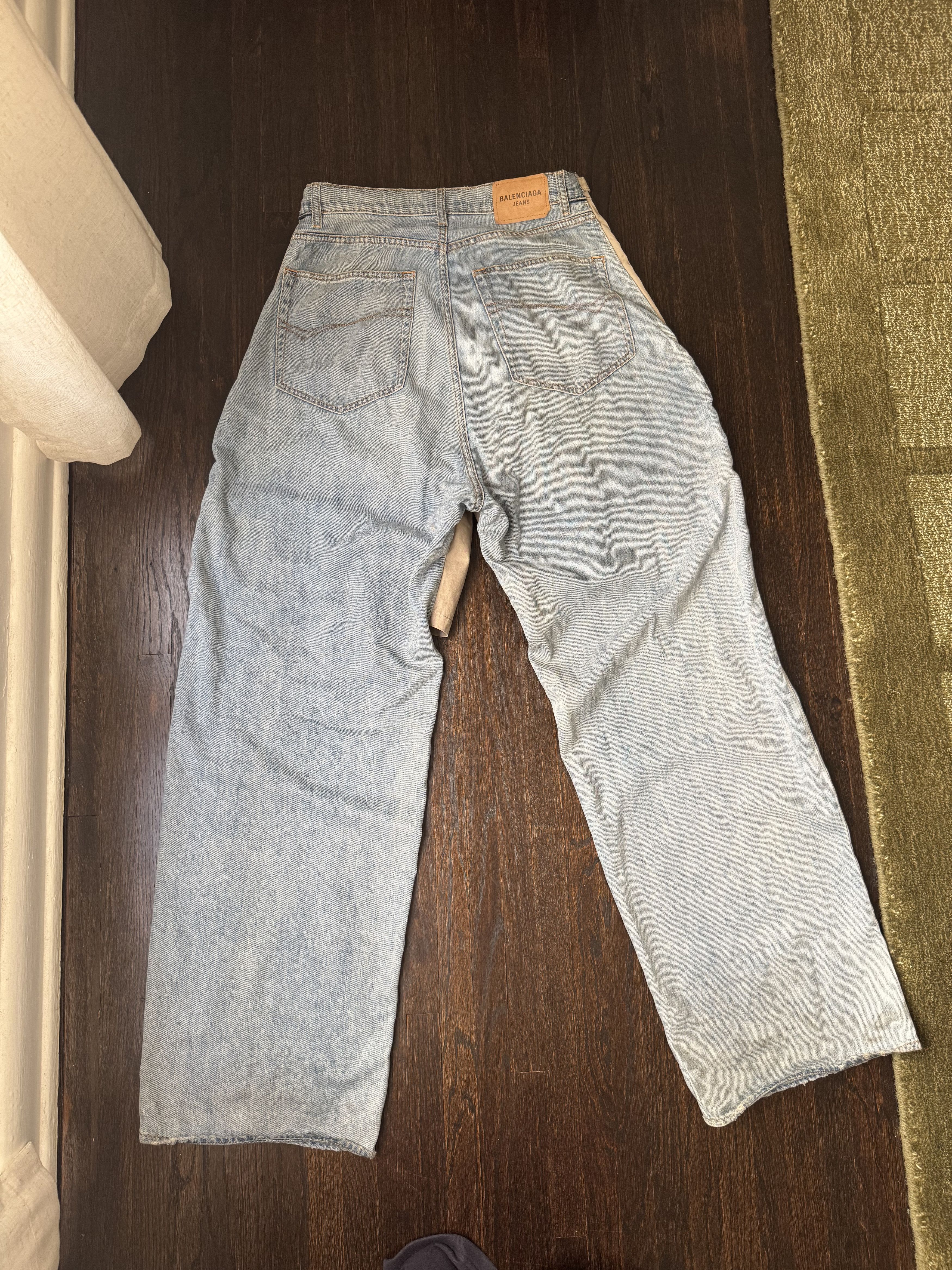Balenciaga Balenciaga Cargo Hybrid Jeans Size US 29 - 5 Thumbnail