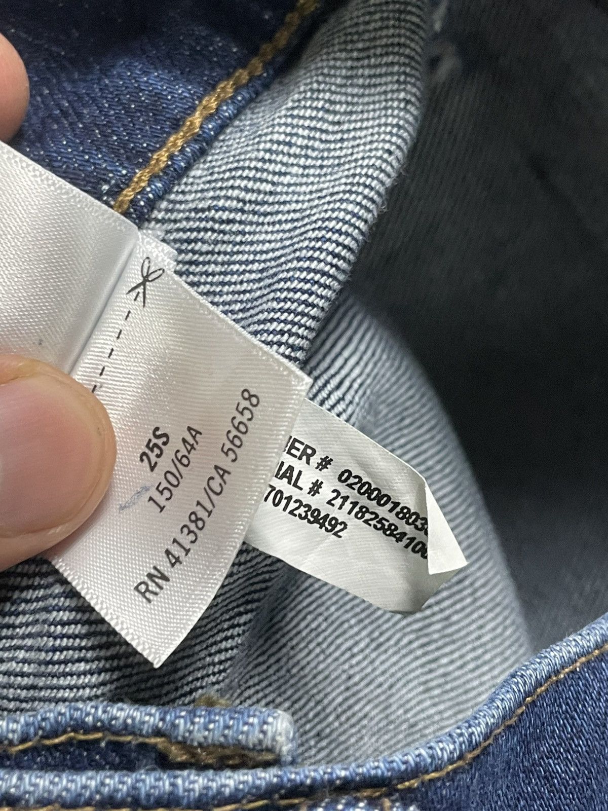 Polo Ralph Lauren × Vintage POLO RALPH LAUREN FRONT DOUBLE POCKET FLARE JEANS (103) Size 25" / US 0 / IT 36 - 7 Thumbnail