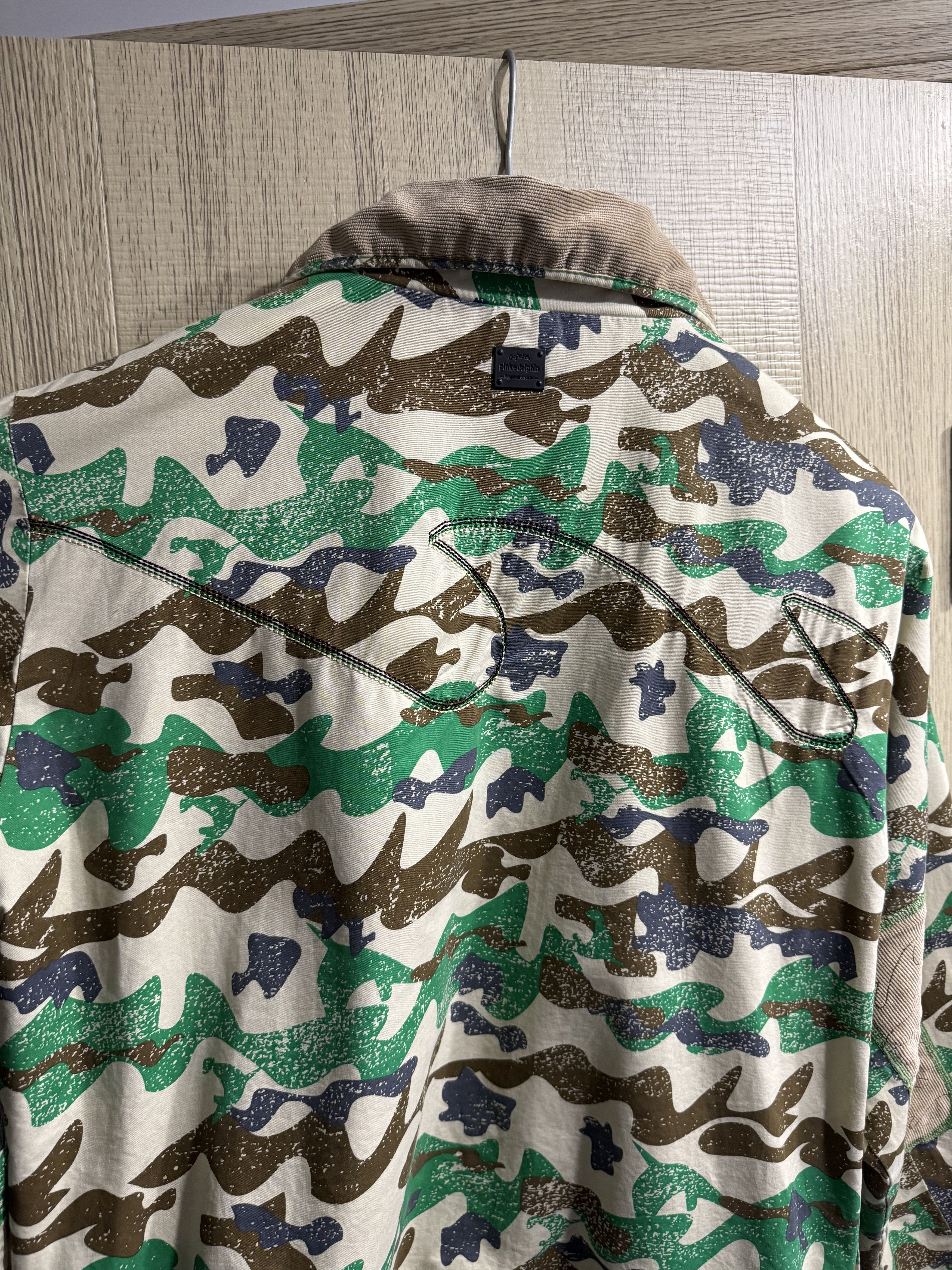 Pink Dolphin Pink Dolphin Multipocket Camo Jacket Military Style Size US M / EU 48-50 / 2 - 5 Thumbnail
