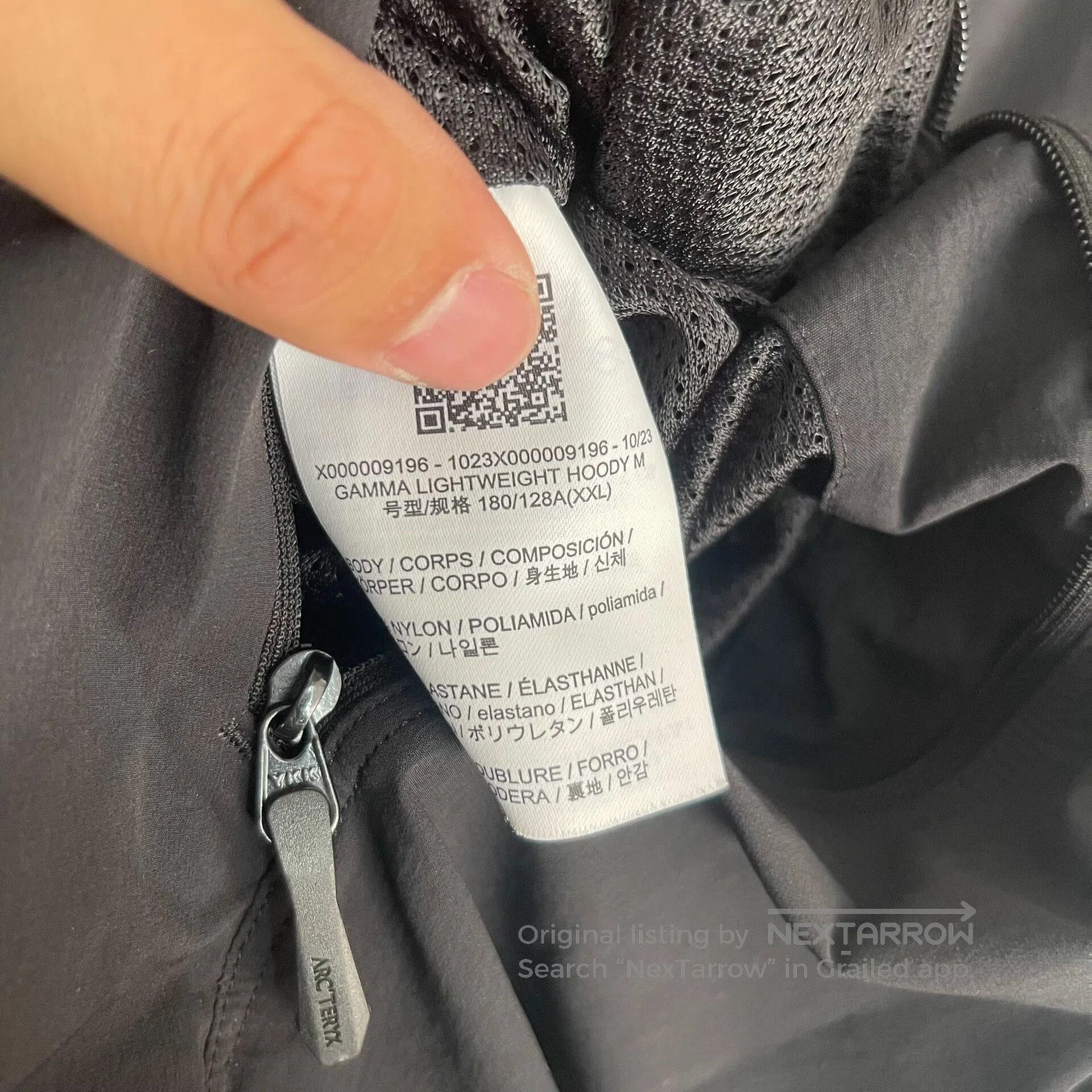 Arc'teryx Arcteryx Lightweight Black Hooded Jacket. Size US XXL / EU 58 / 5 - 5 Thumbnail