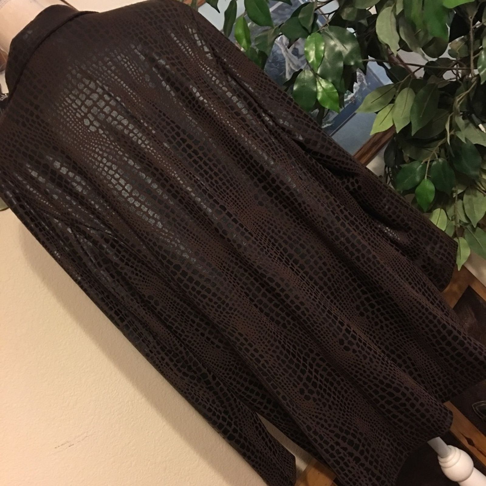Other Effortless Style leather look coat NWOT XL Size XL / US 12-14 / IT 48-50 - 6 Thumbnail