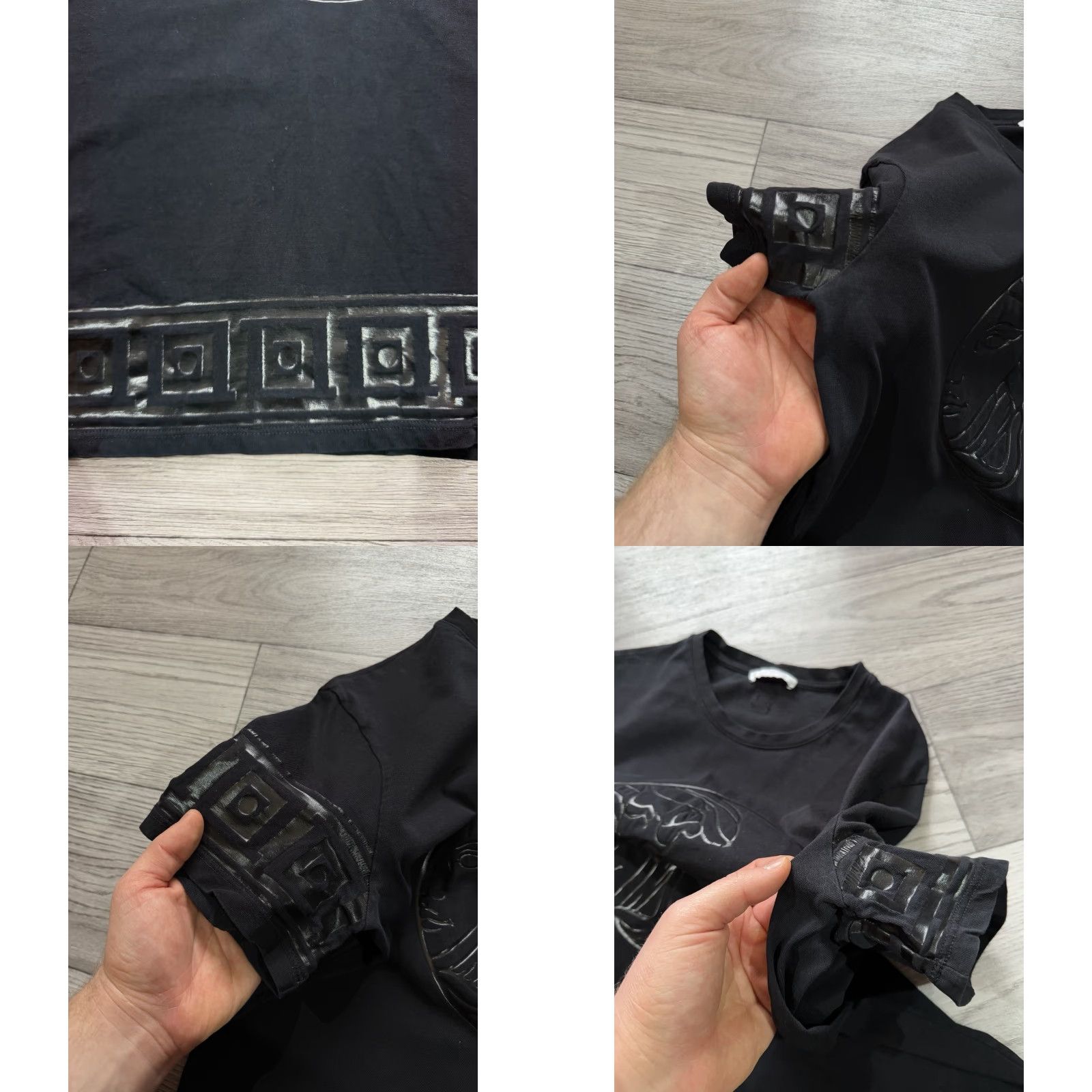 Vintage VERSACE Collection T-Shirt Short Sleeve Black Mens M Size US M / EU 48-50 / 2 - 8 Thumbnail
