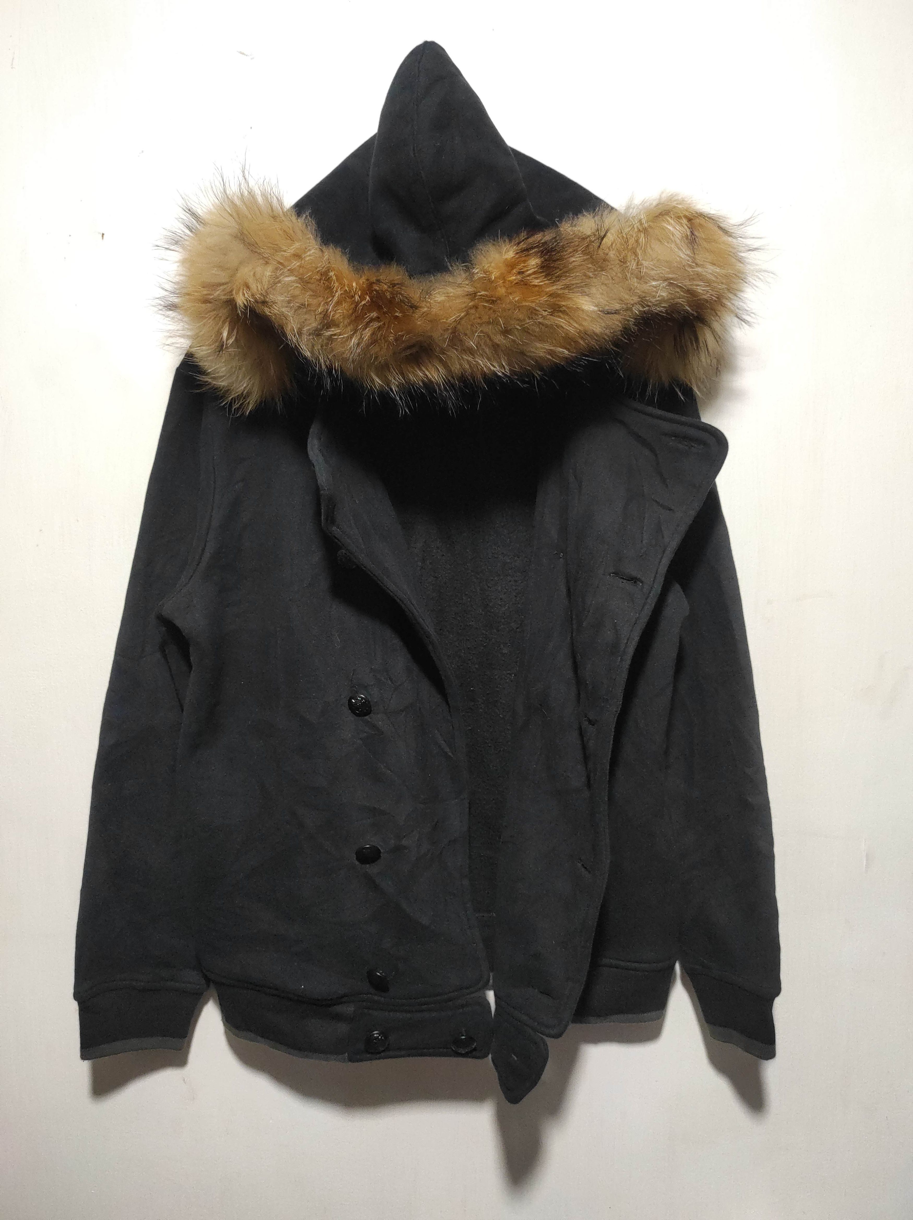 21 Men 21 Men Button Fur Hoodie IfSixWasNine LGB style Size US M / EU 48-50 / 2 - 10 Thumbnail