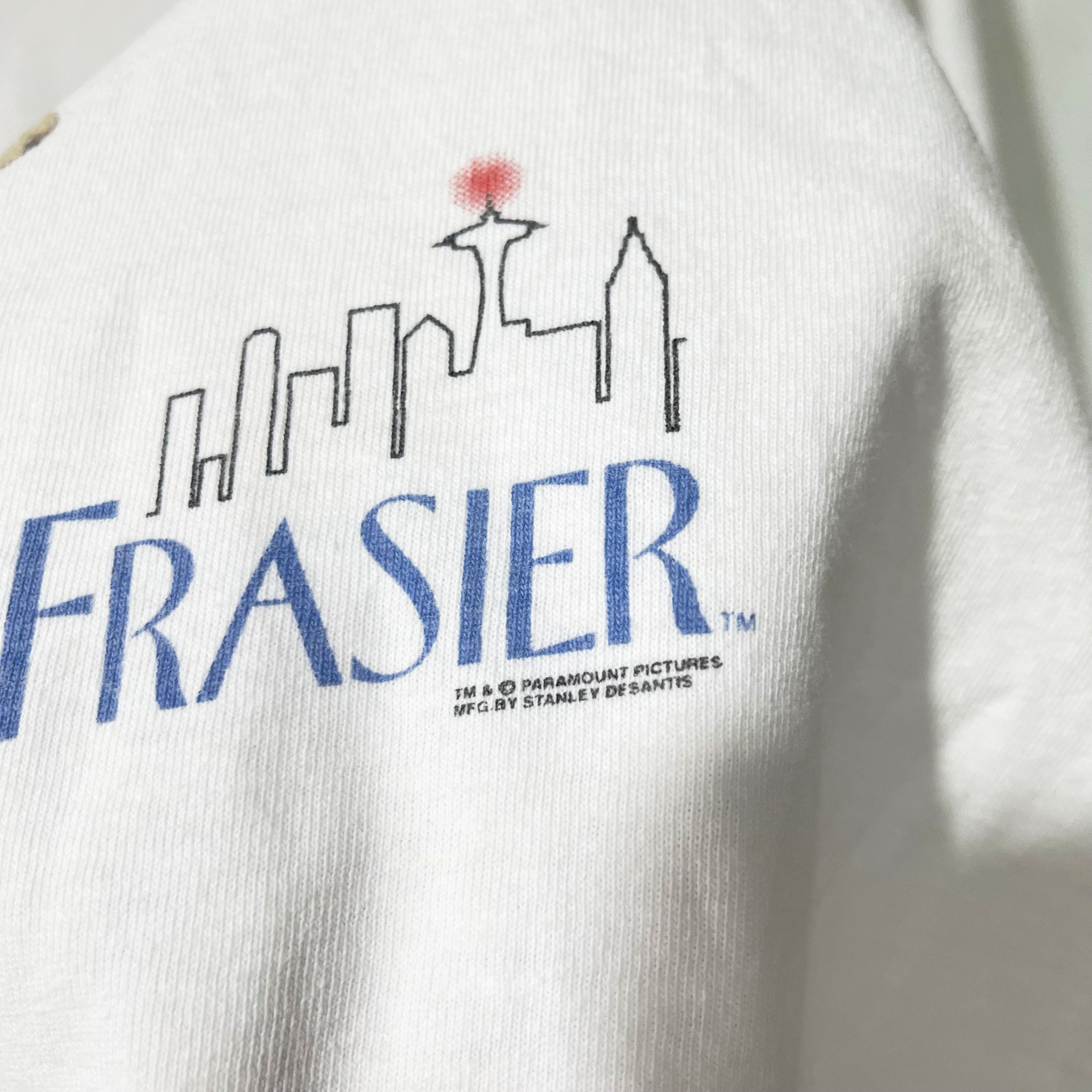 Vintage Vintage 90s Frasier Eddie Dog Stanley Desantis T-Shirt Size US L / EU 52-54 / 3 - 4 Thumbnail