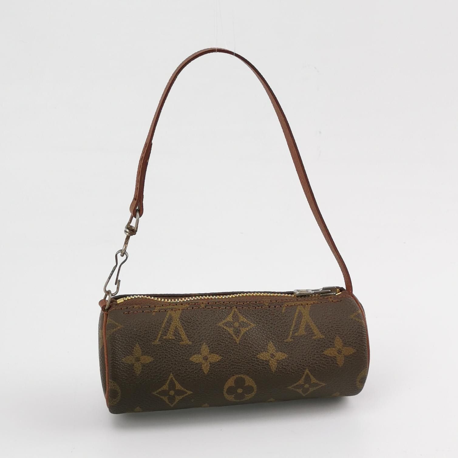 Louis Vuitton Louis Vuitton (LV) Papillon Mini Zipper Monogram Print Drum Size ONE SIZE - 2 Thumbnail