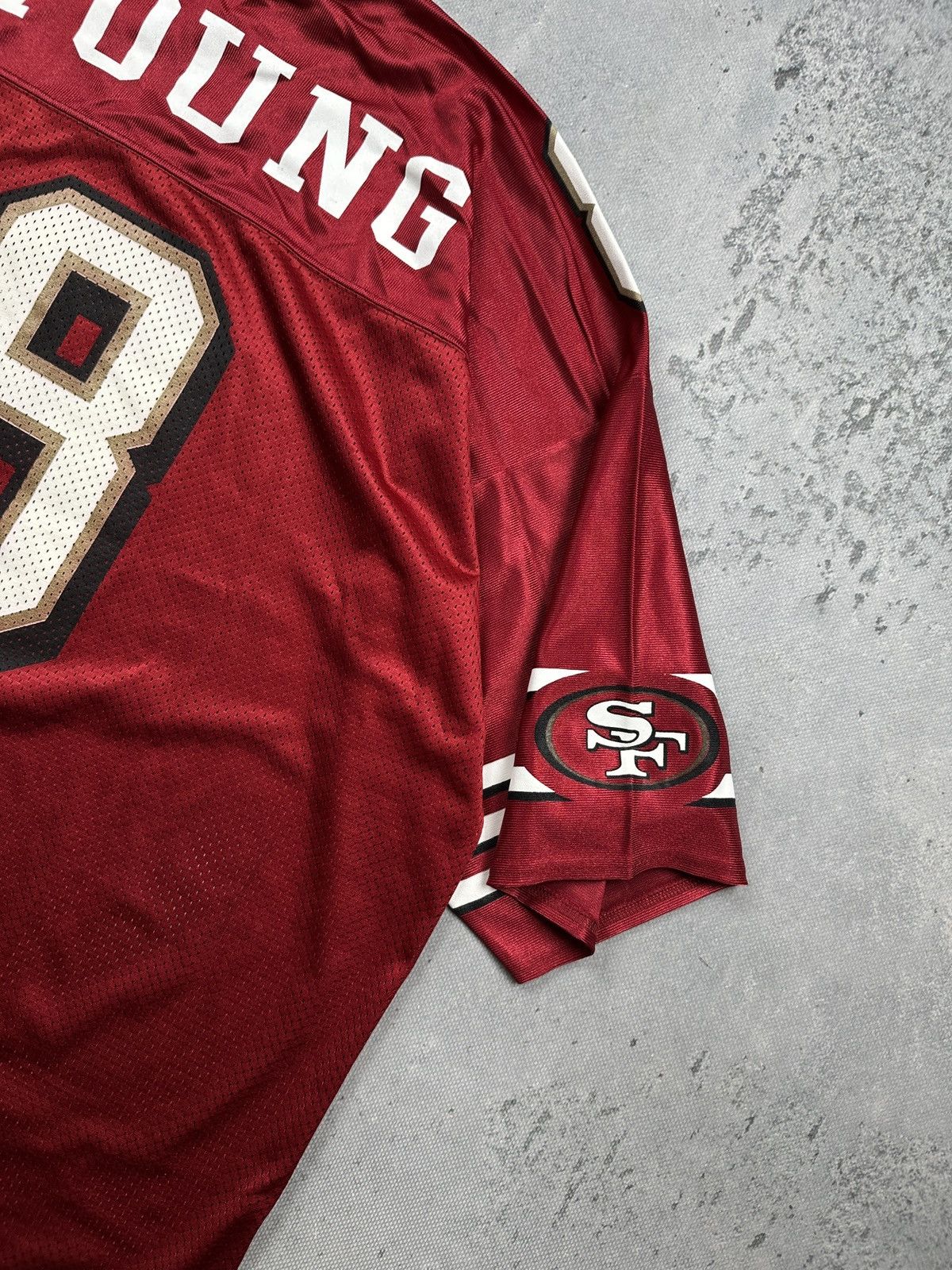 Logo Athletic Vintage San Francisco 49ers Steve Young Logo Athletic Jersey Size US XXL / EU 58 / 5 - 6 Thumbnail