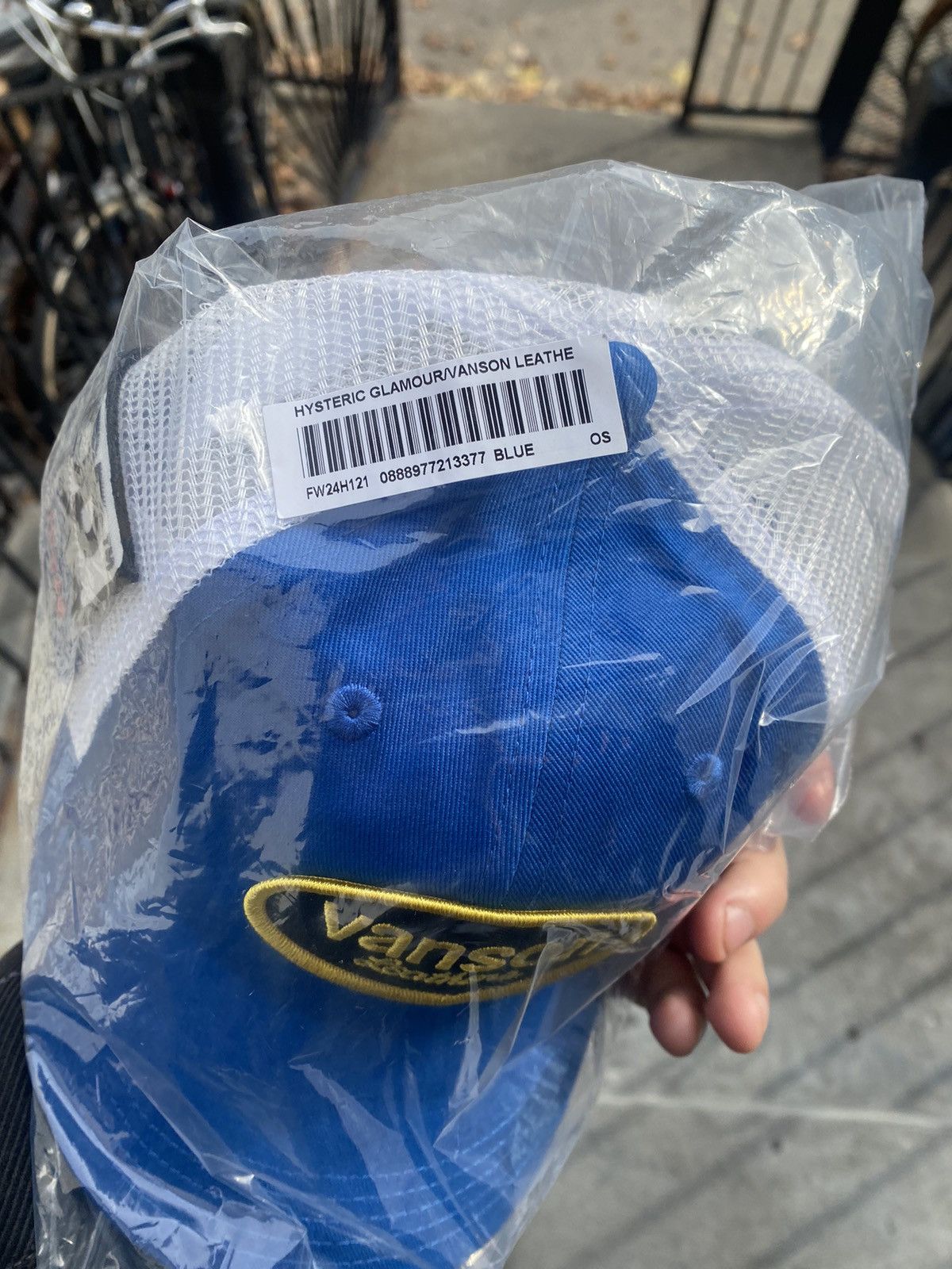 Supreme Hysteric Glamour Vanson Leather Mesh Back 6-Panel