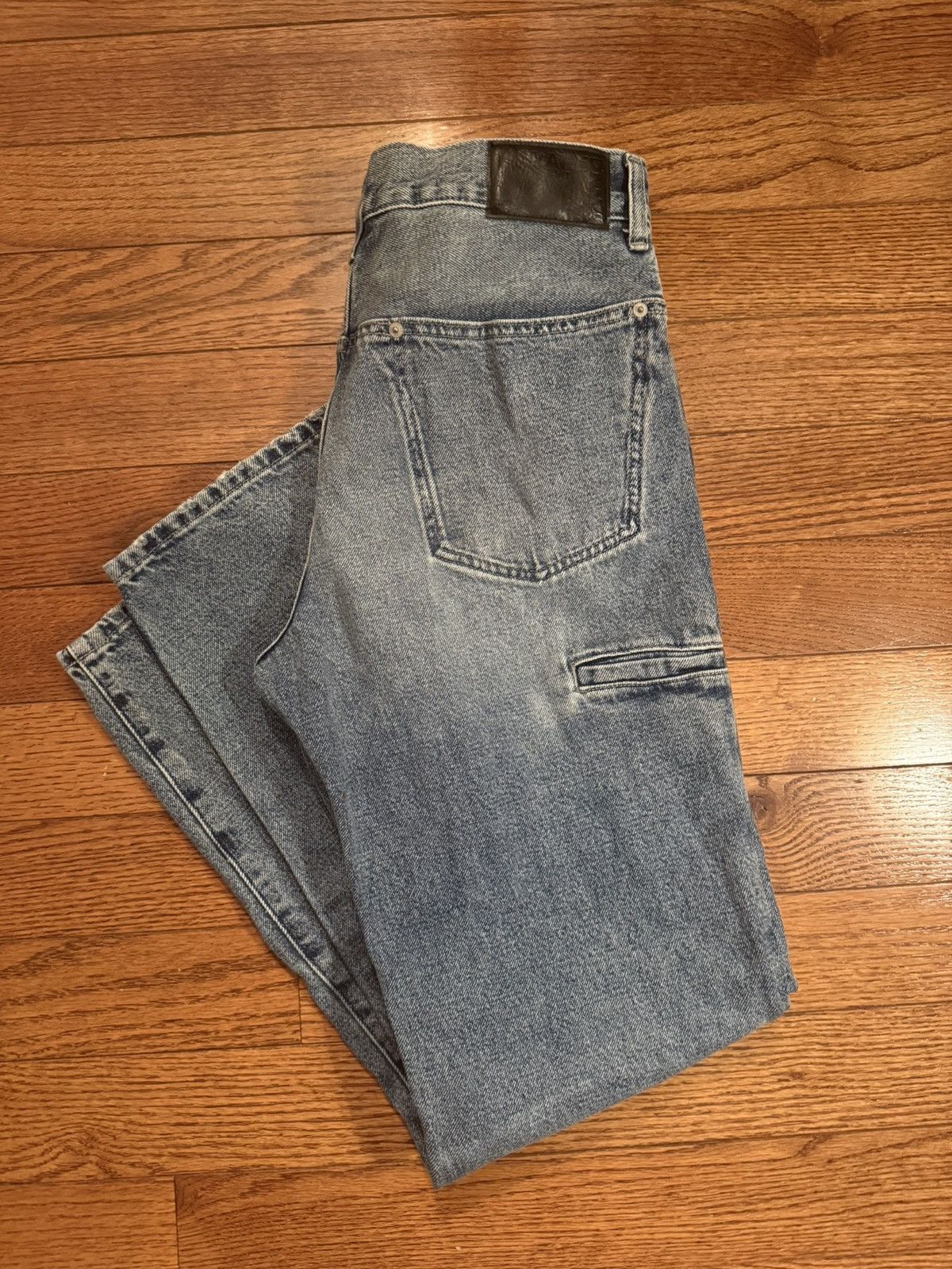 Pacsun Pacsun Rare DNM Edit Denim Straight Jeans Size US 32 / EU 48 - 2 Thumbnail