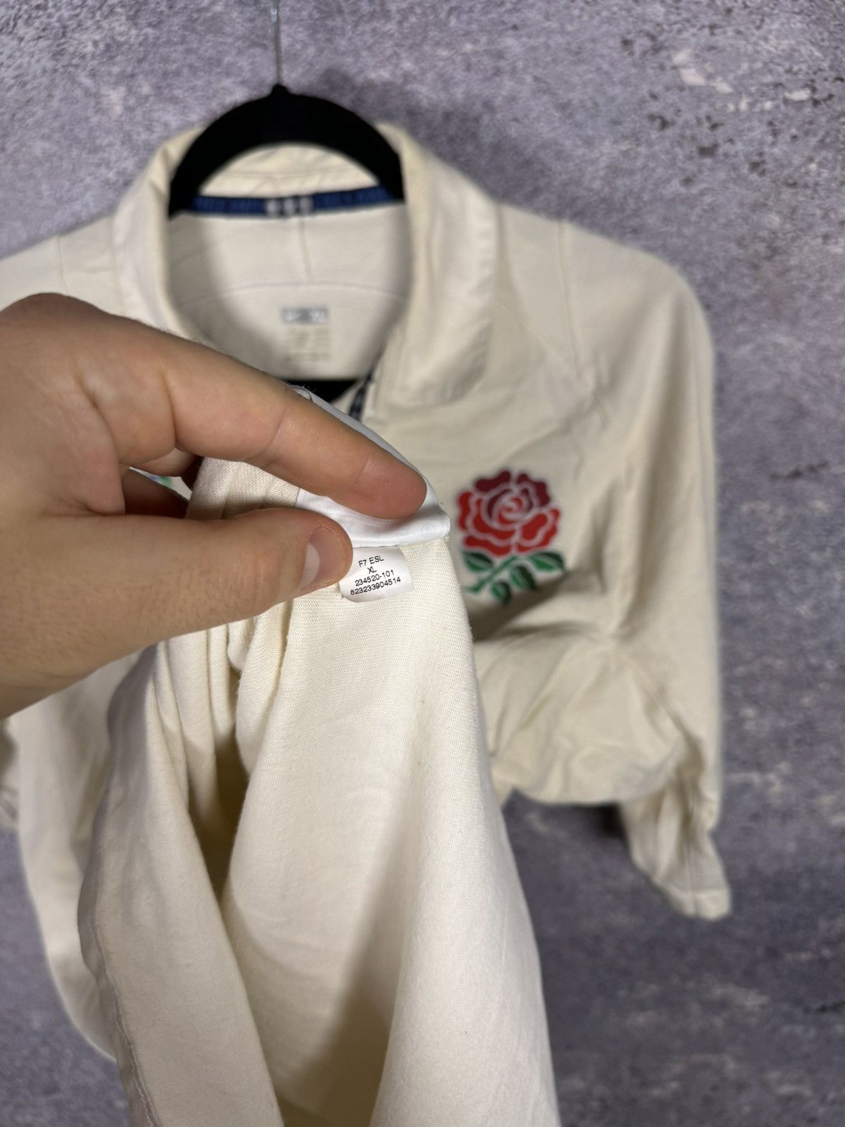 Nike × Vintage nike ENGLAND Rugby Union Jersey World Cup 2007 Shirt SIZE XL Size US XL / EU 56 / 4 - 11 Thumbnail