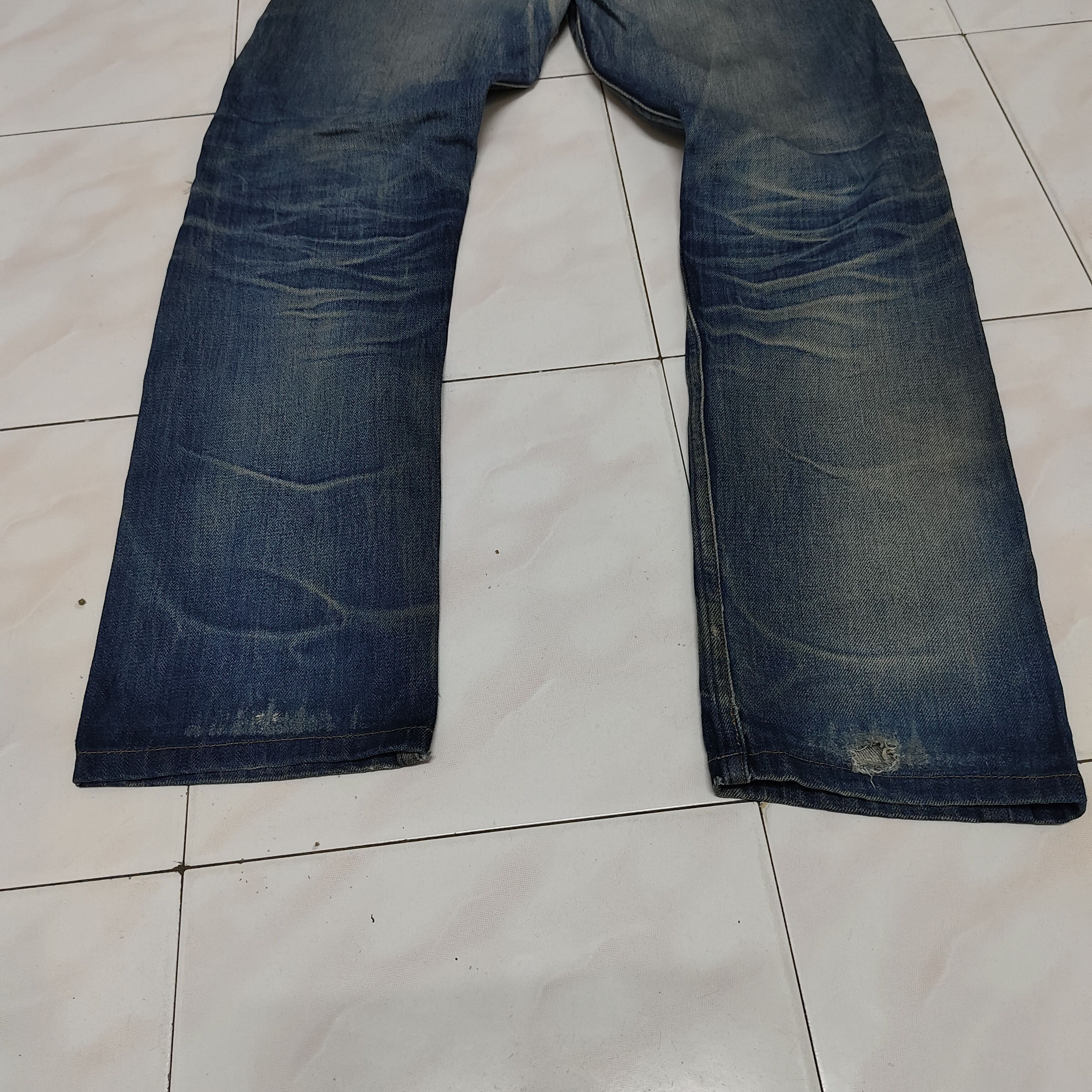 A.P.C. APC Distressed Selvedge Jeans Size US 29 - 8 Thumbnail