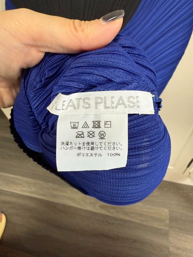 Issey Miyake Issey Miyake size:3 Royal blue chicken leg sleeve color-bl Size XS / US 0-2 / IT 36-38 - 2 Thumbnail